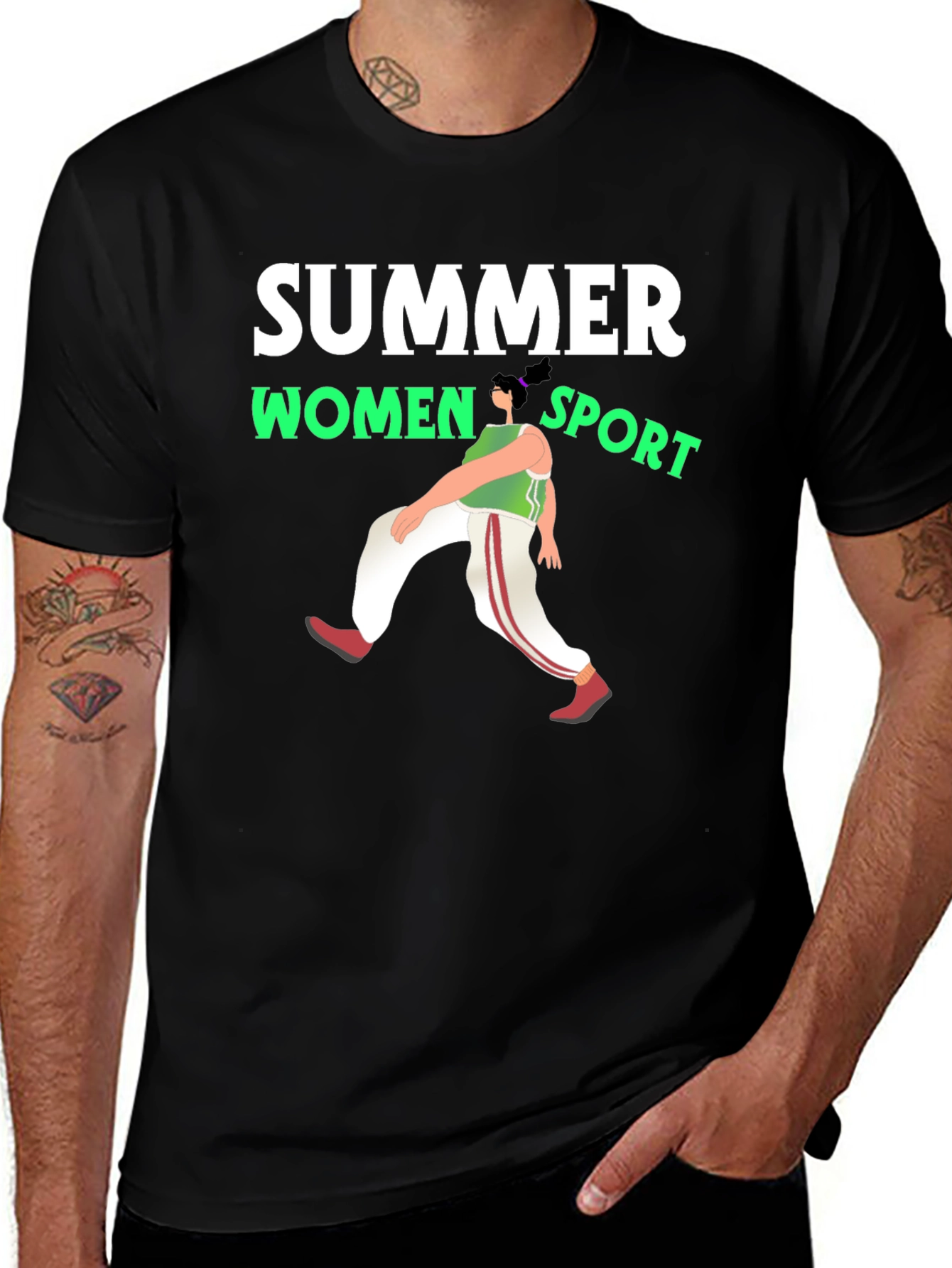 Summer Womens Sport T-Shirt