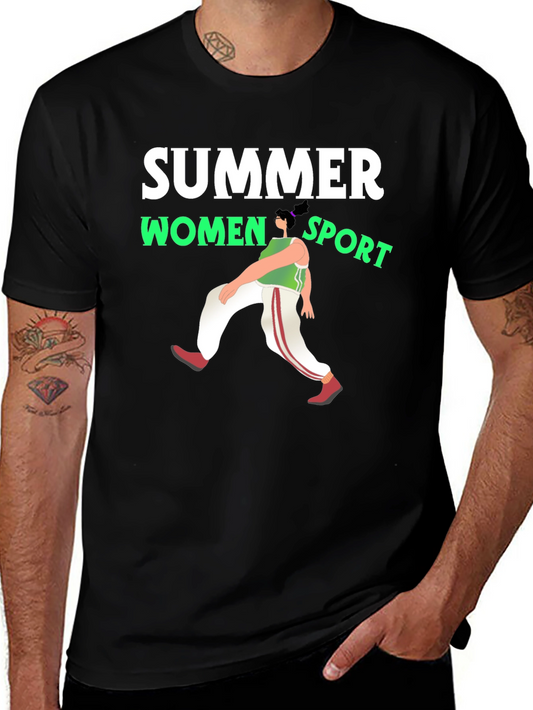Summer Womens Sport T-Shirt