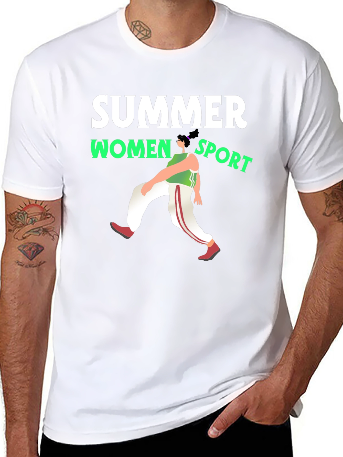 Summer Womens Sport T-Shirt