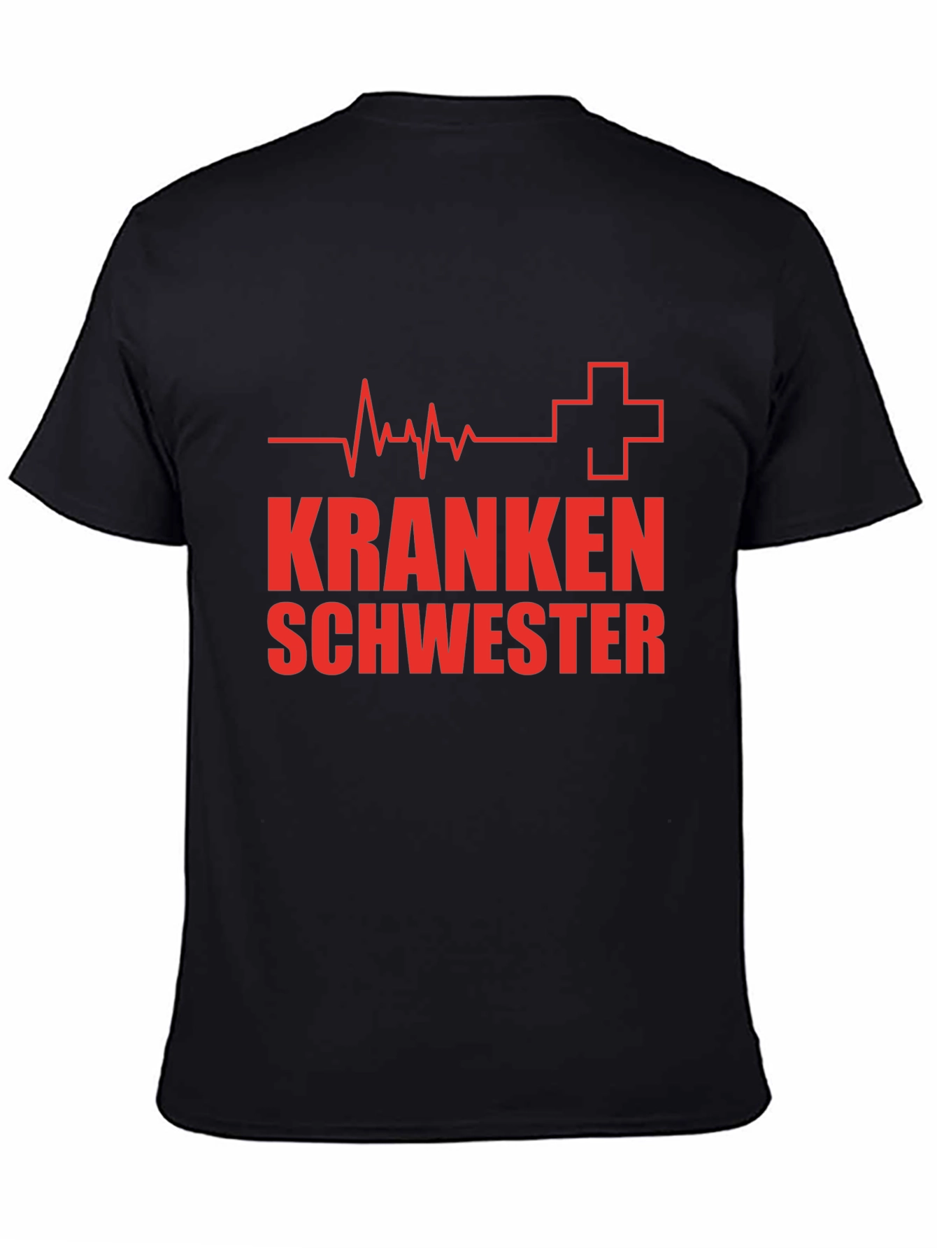 Krankenschwester Black T-Shirt Nurse Gift