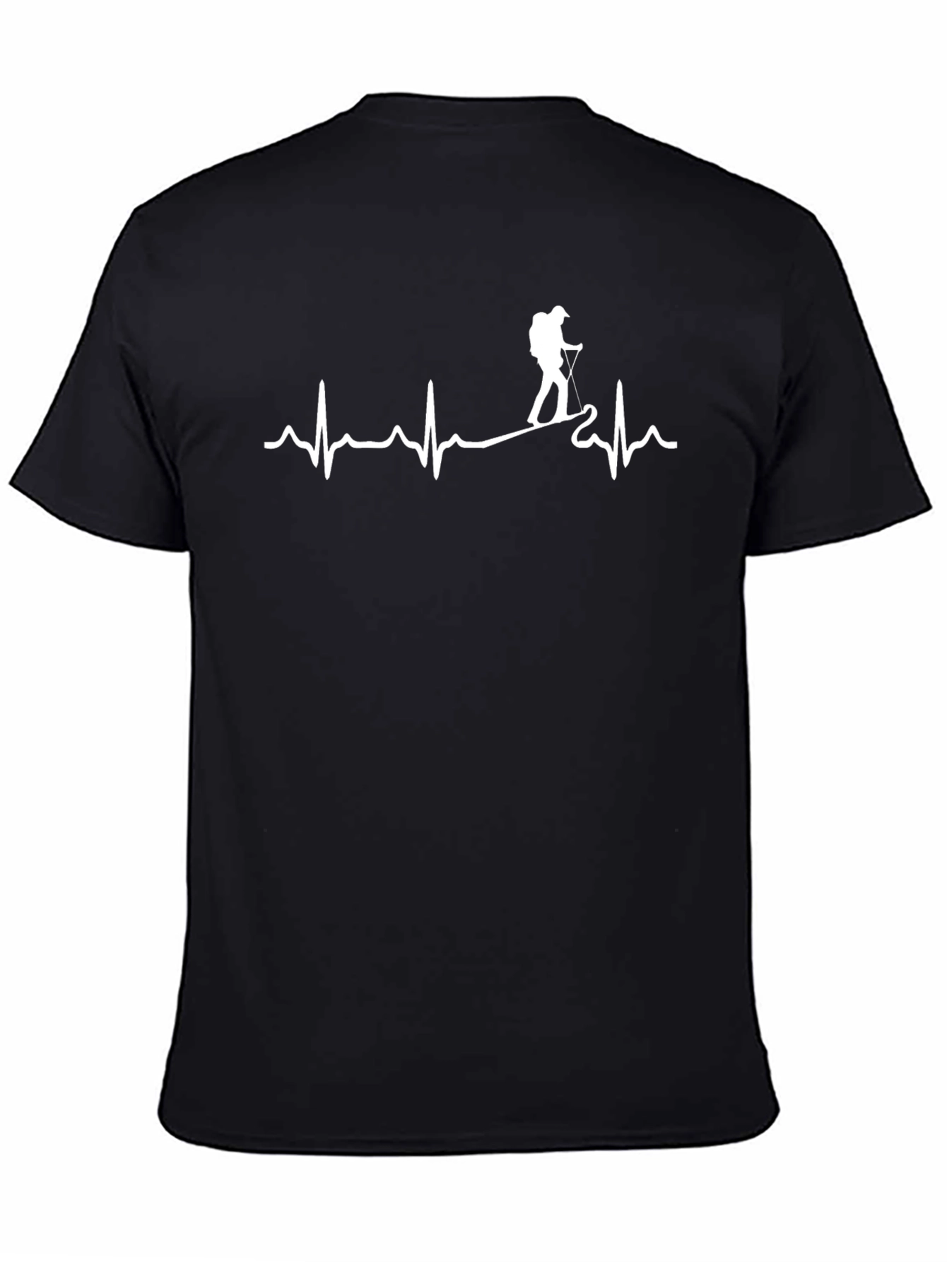 Hiking Heartbeat T-Shirt - Adventure Ready!