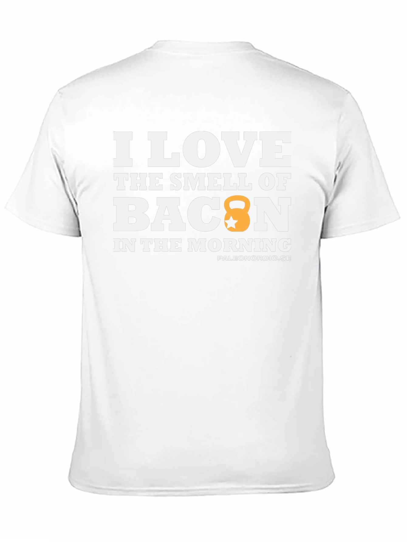 Bacon Kettlebell T-Shirt - Paleo Nordic