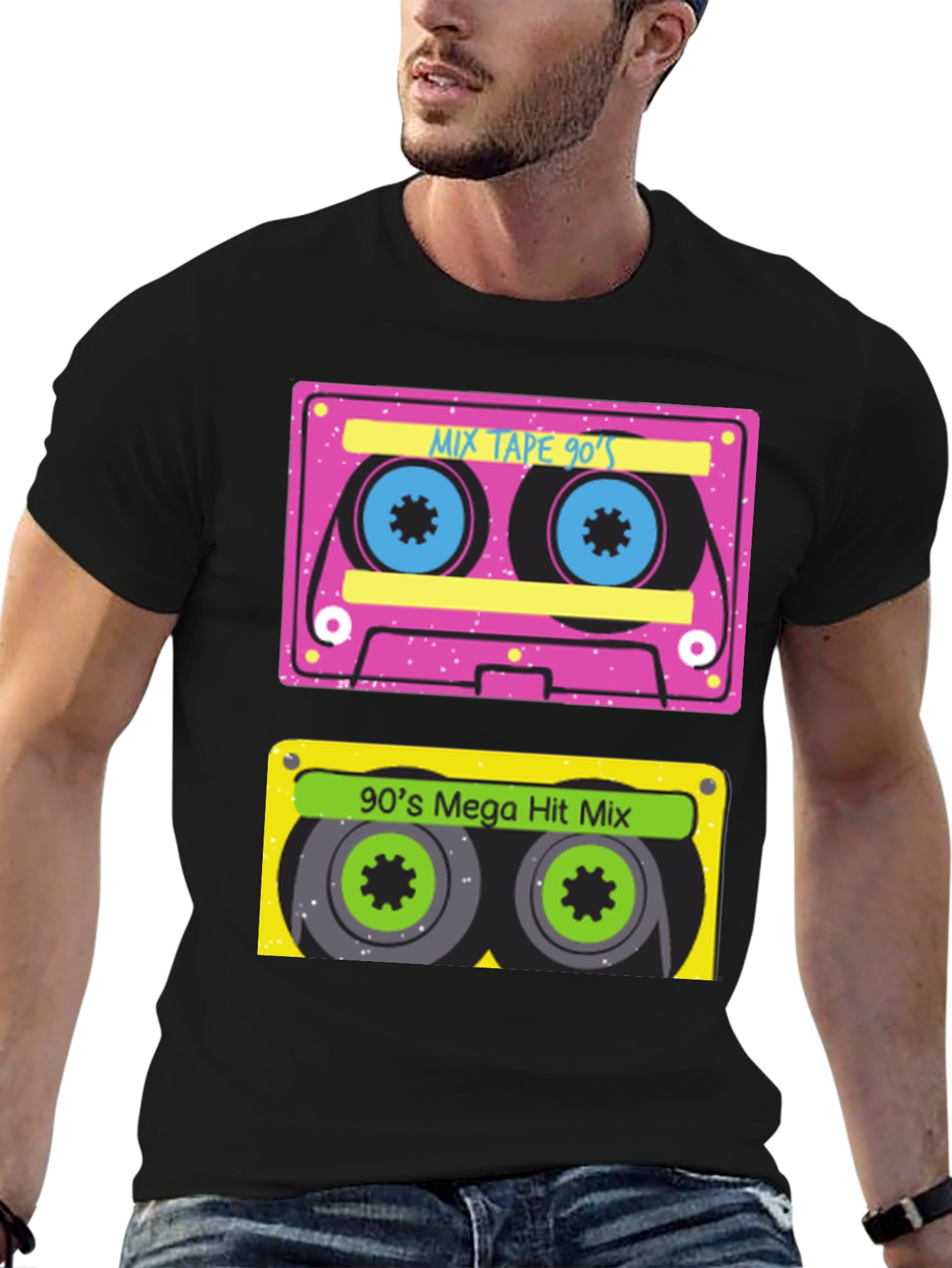 90s Cassette T-Shirt - Retro Style