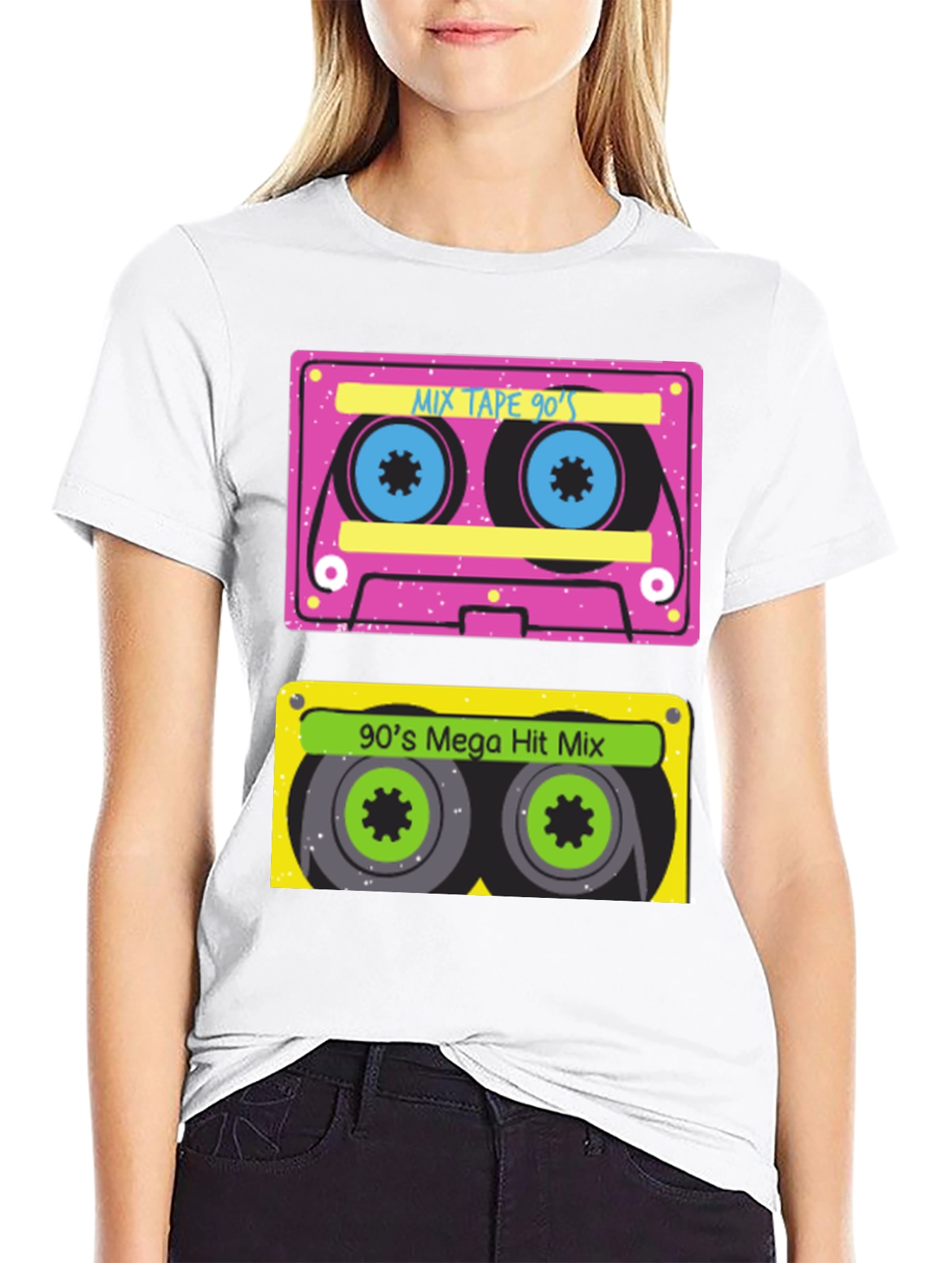90s Cassette T-Shirt - Retro Style