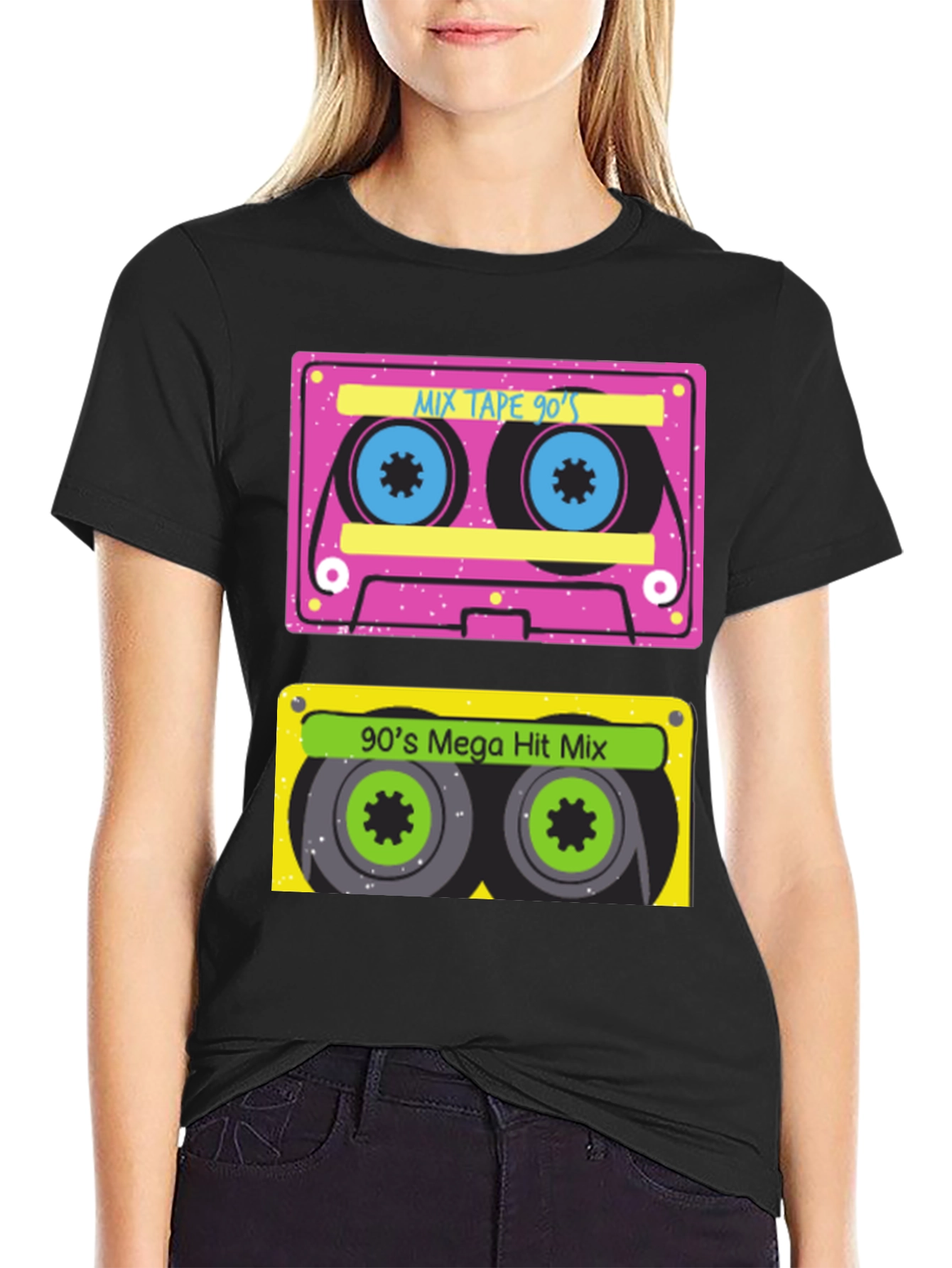 90s Cassette T-Shirt - Retro Style