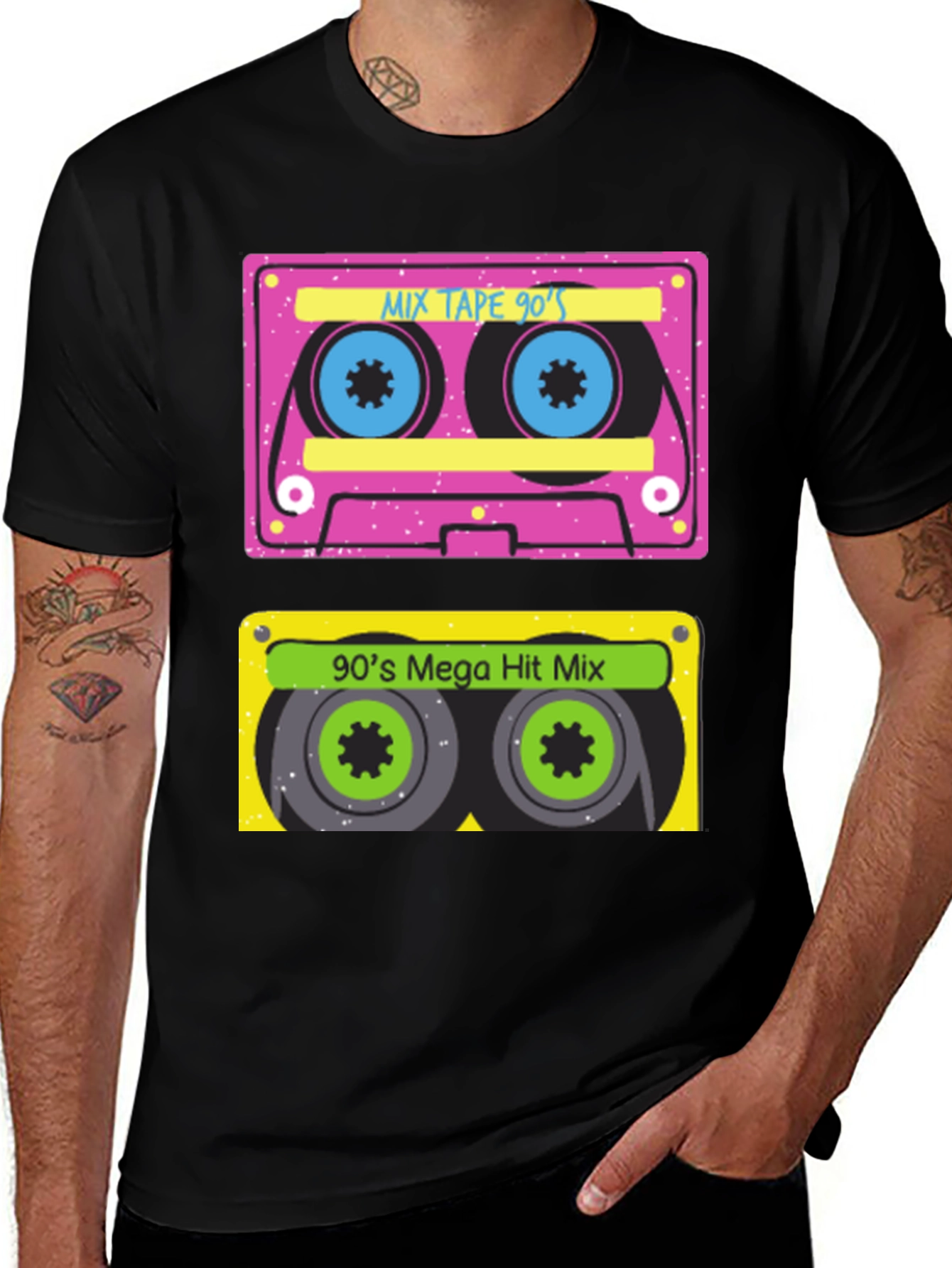 90s Cassette T-Shirt - Retro Style
