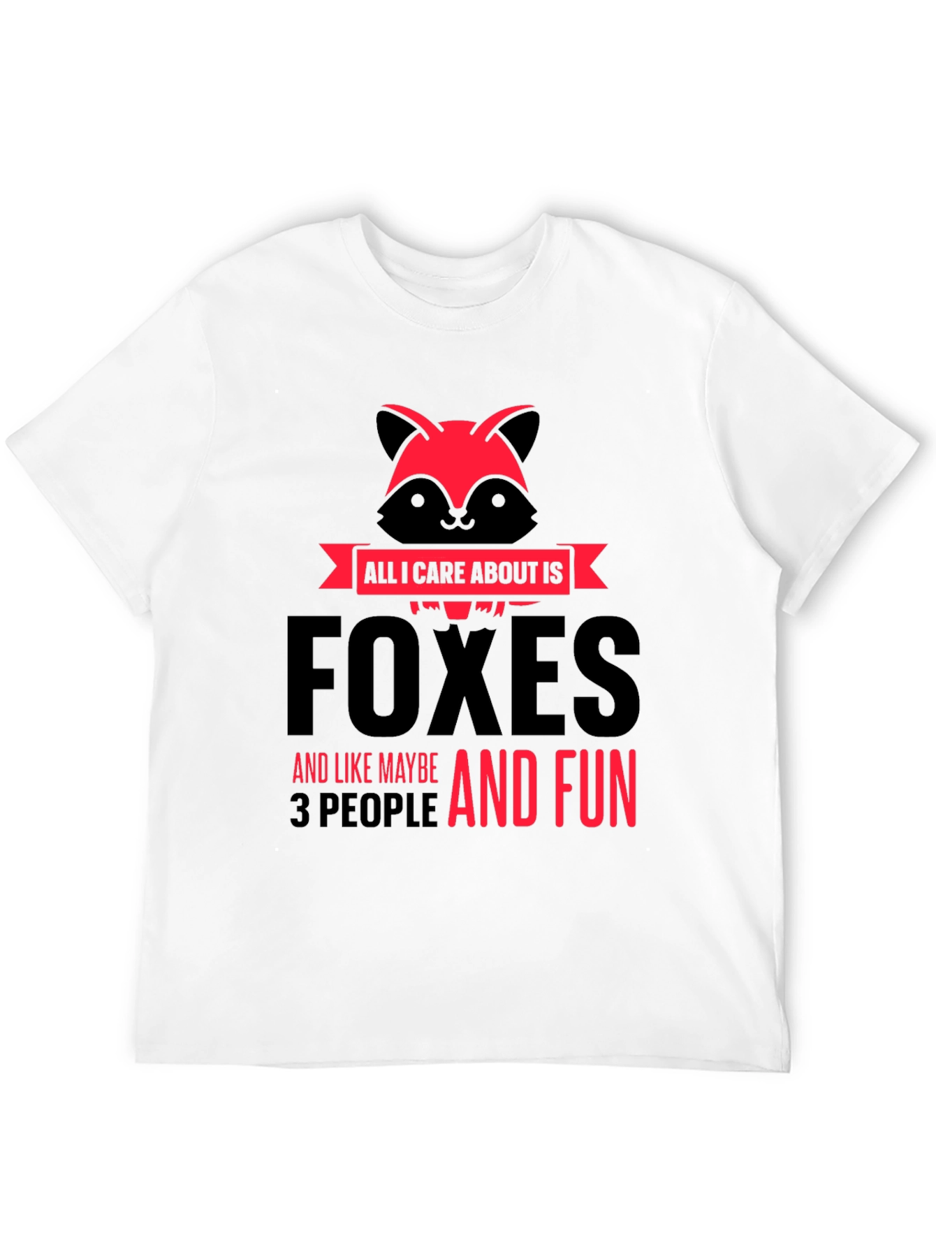 Foxes And Fun Graphic T-Shirt