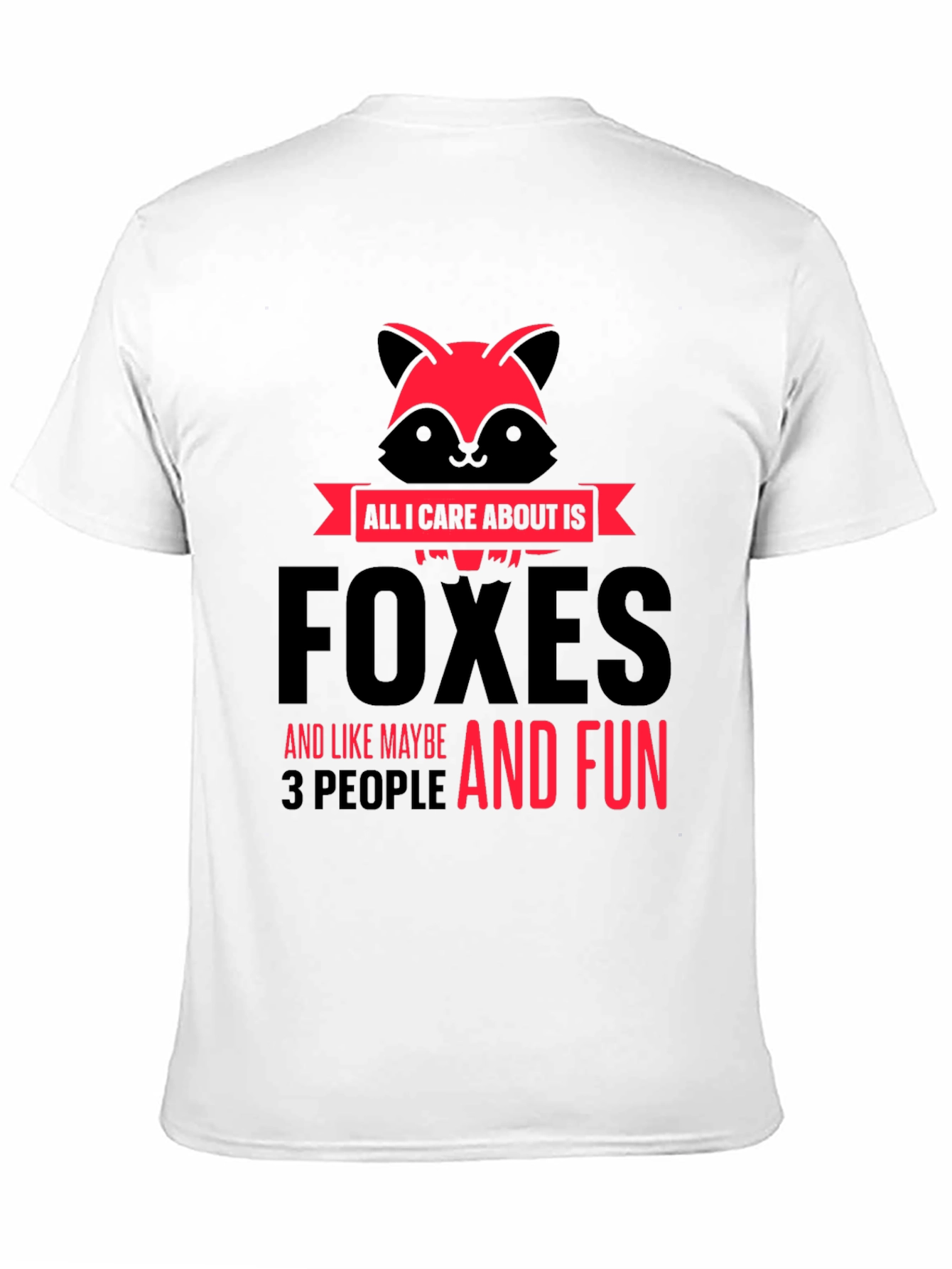 Foxes And Fun Graphic T-Shirt