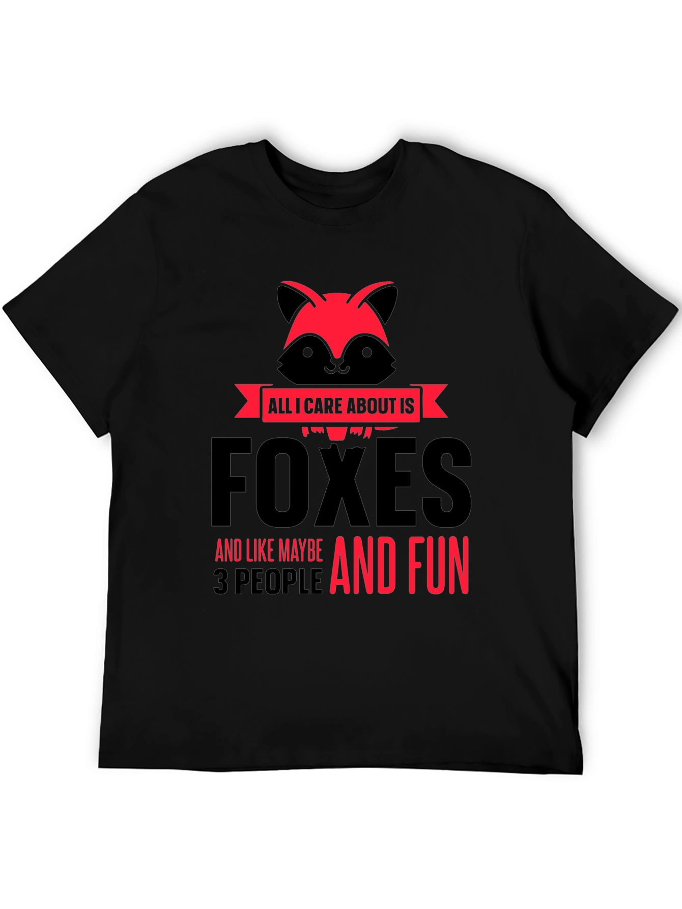 Foxes And Fun Graphic T-Shirt