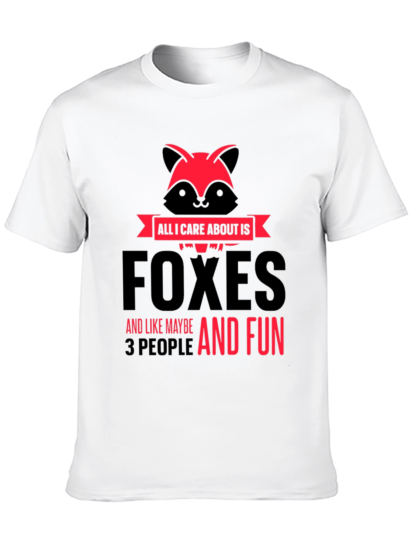 Foxes And Fun Graphic T-Shirt