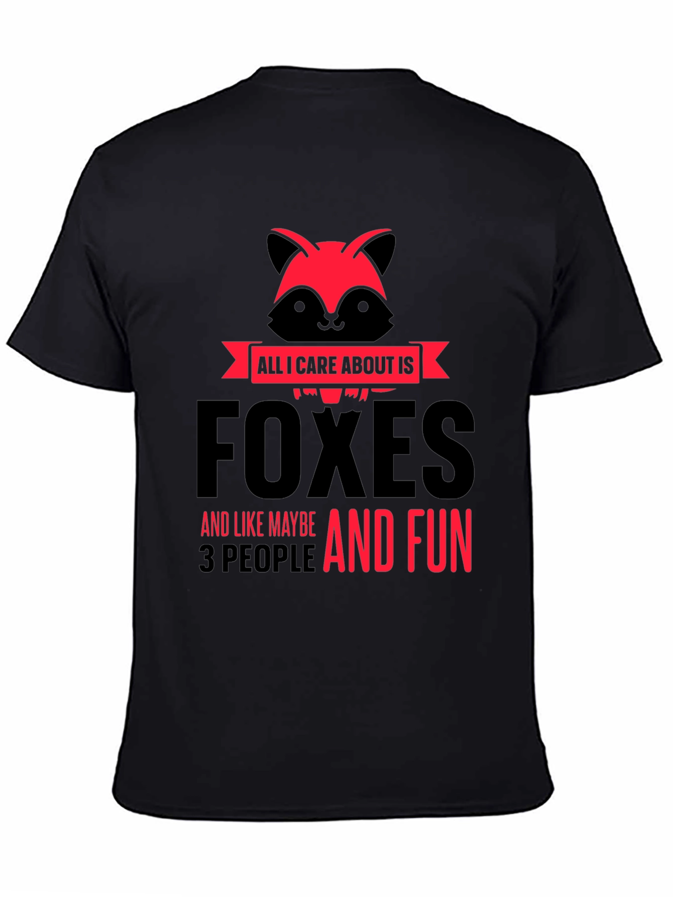 Foxes And Fun Graphic T-Shirt