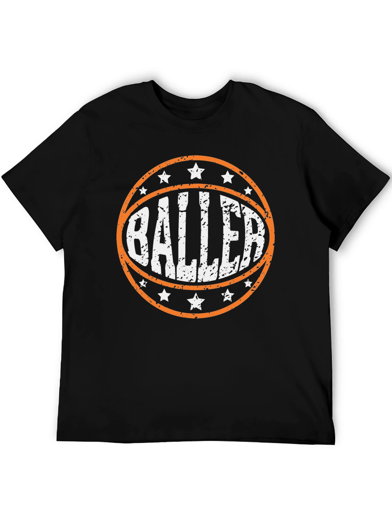 Baller Graphic Tee - Basketball Lover T-Shirt