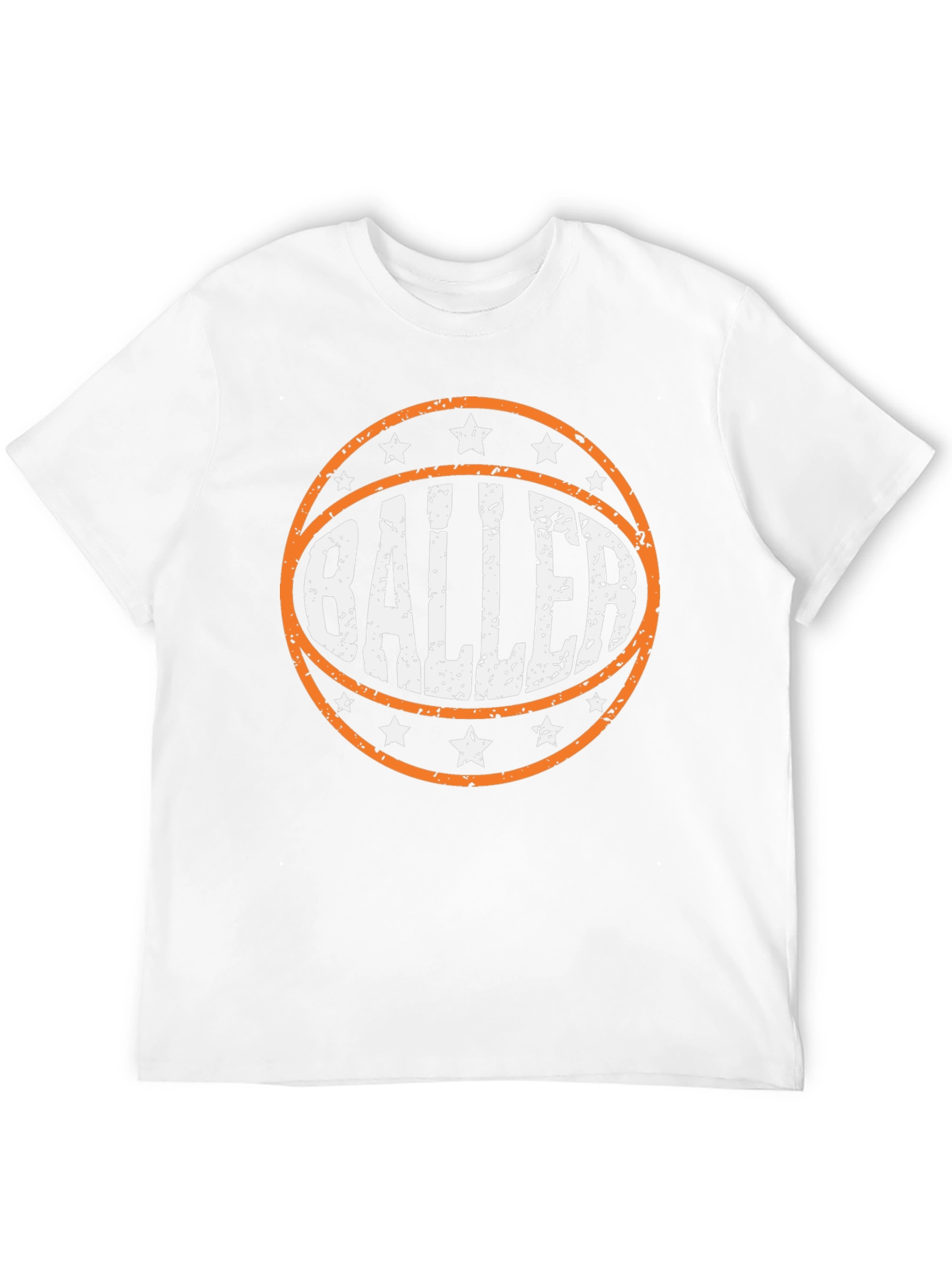 Baller Graphic Tee - Basketball Lover T-Shirt