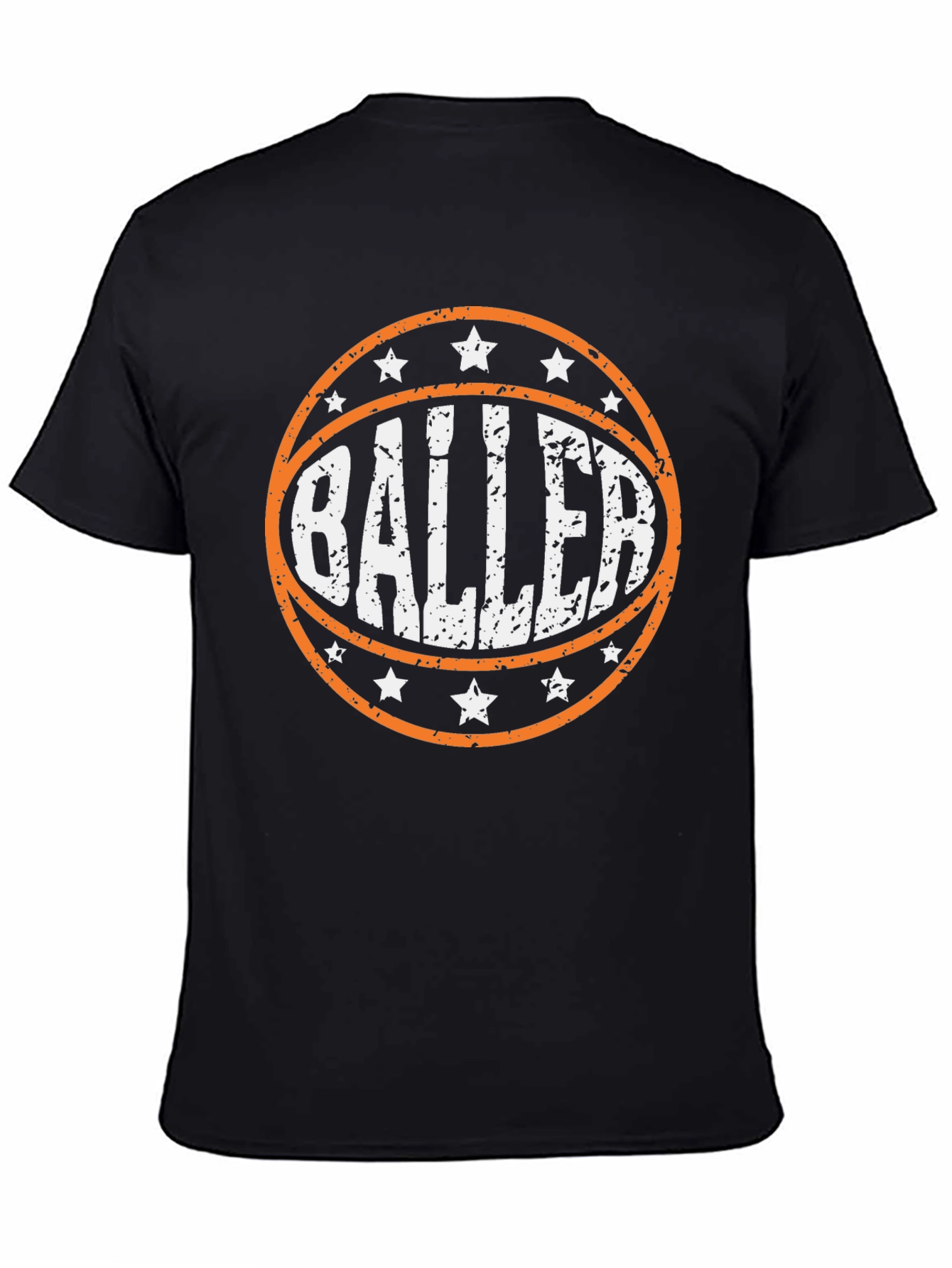 Baller Graphic Tee - Basketball Lover T-Shirt