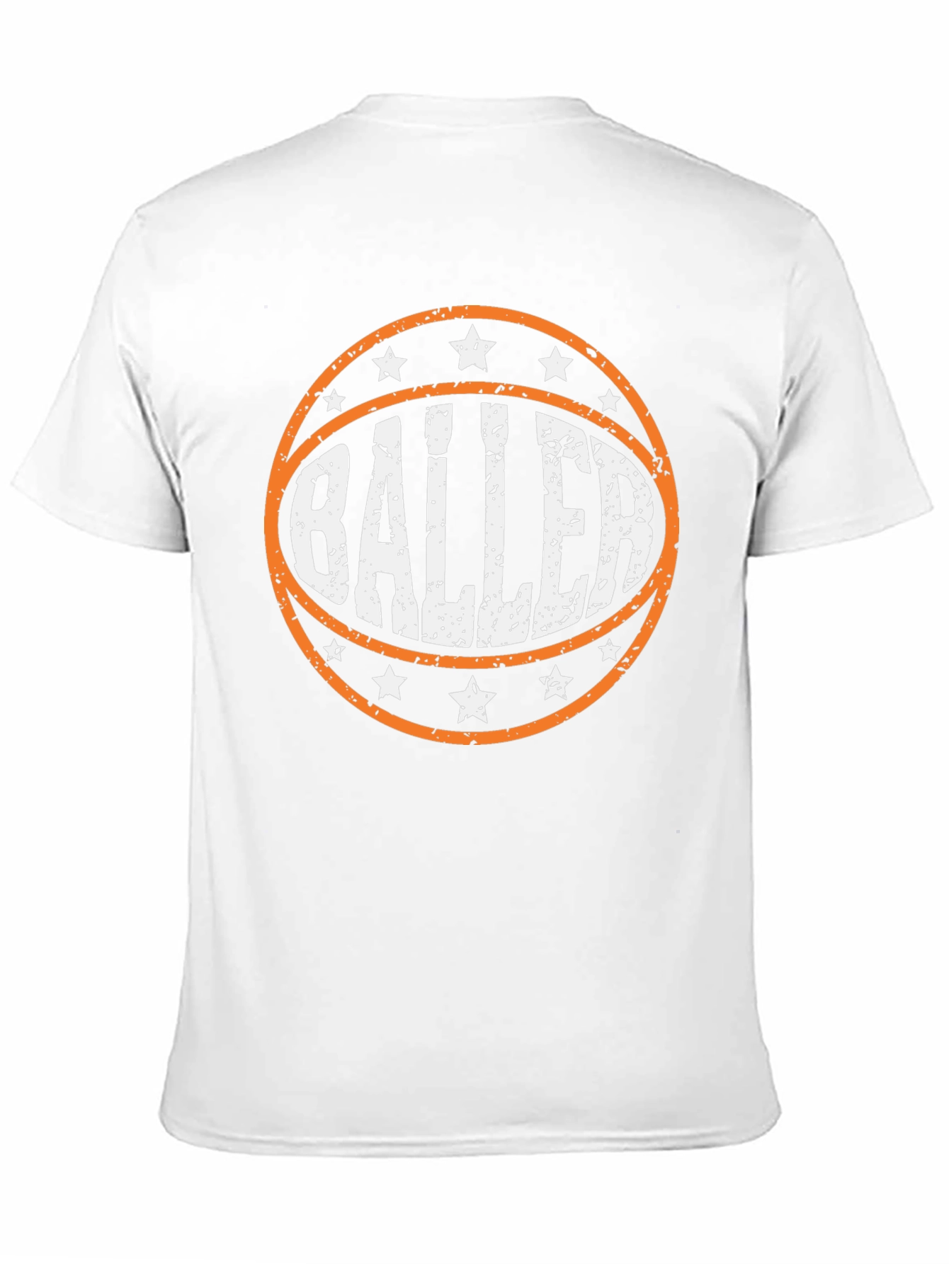 Baller Graphic Tee - Basketball Lover T-Shirt