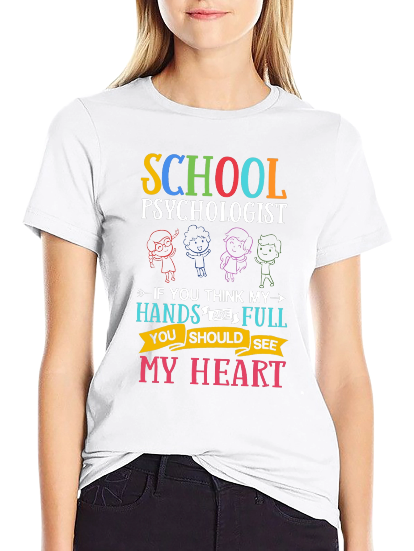 School Psychologist Graphic T-Shirt
