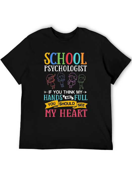 School Psychologist Graphic T-Shirt