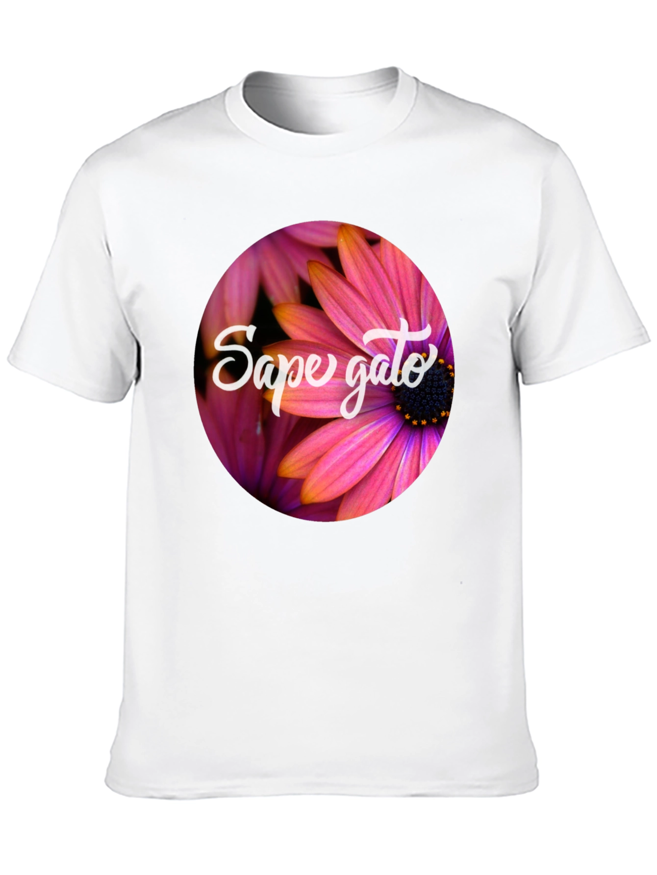 Floral Graphic Tee - Sape Gato T-Shirt