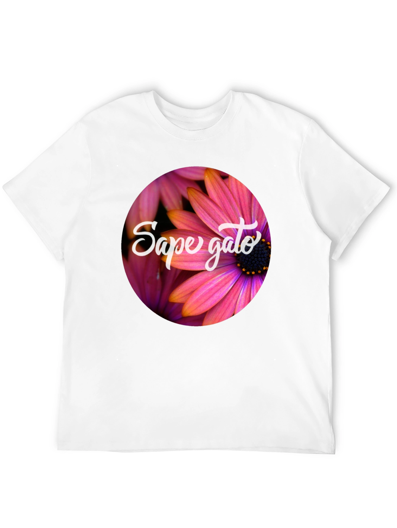 Floral Graphic Tee - Sape Gato T-Shirt