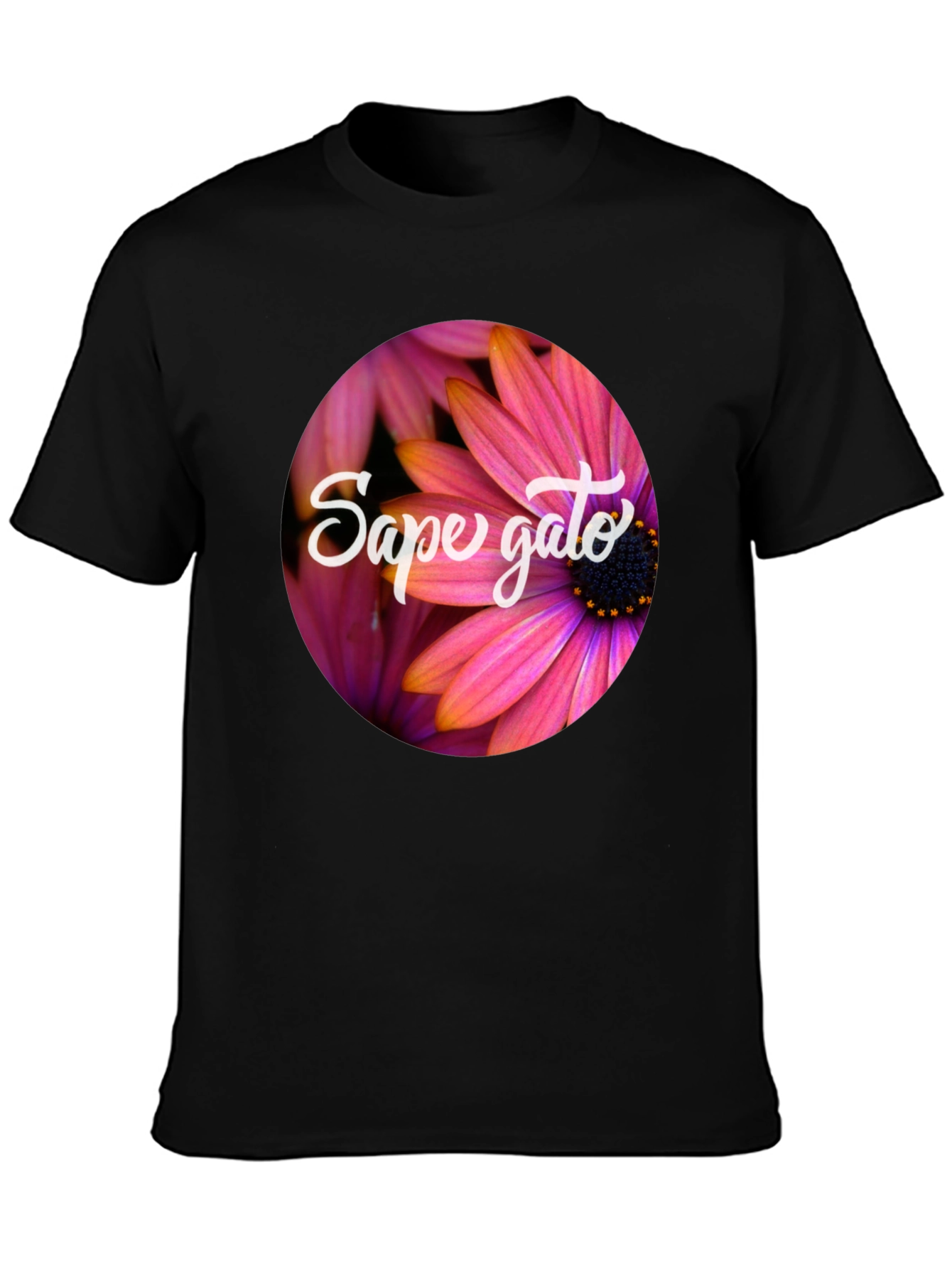 Floral Graphic Tee - Sape Gato T-Shirt