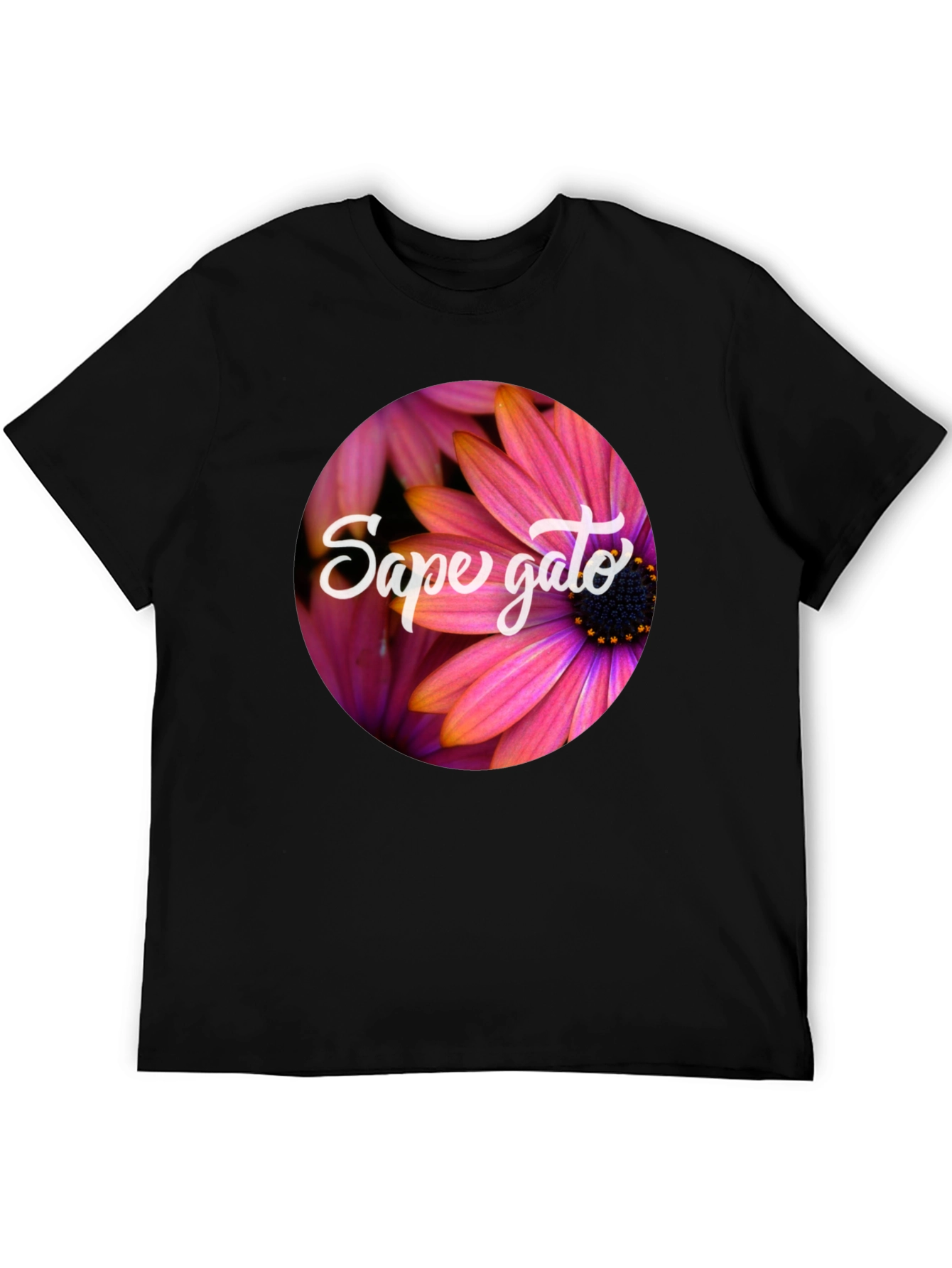 Floral Graphic Tee - Sape Gato T-Shirt