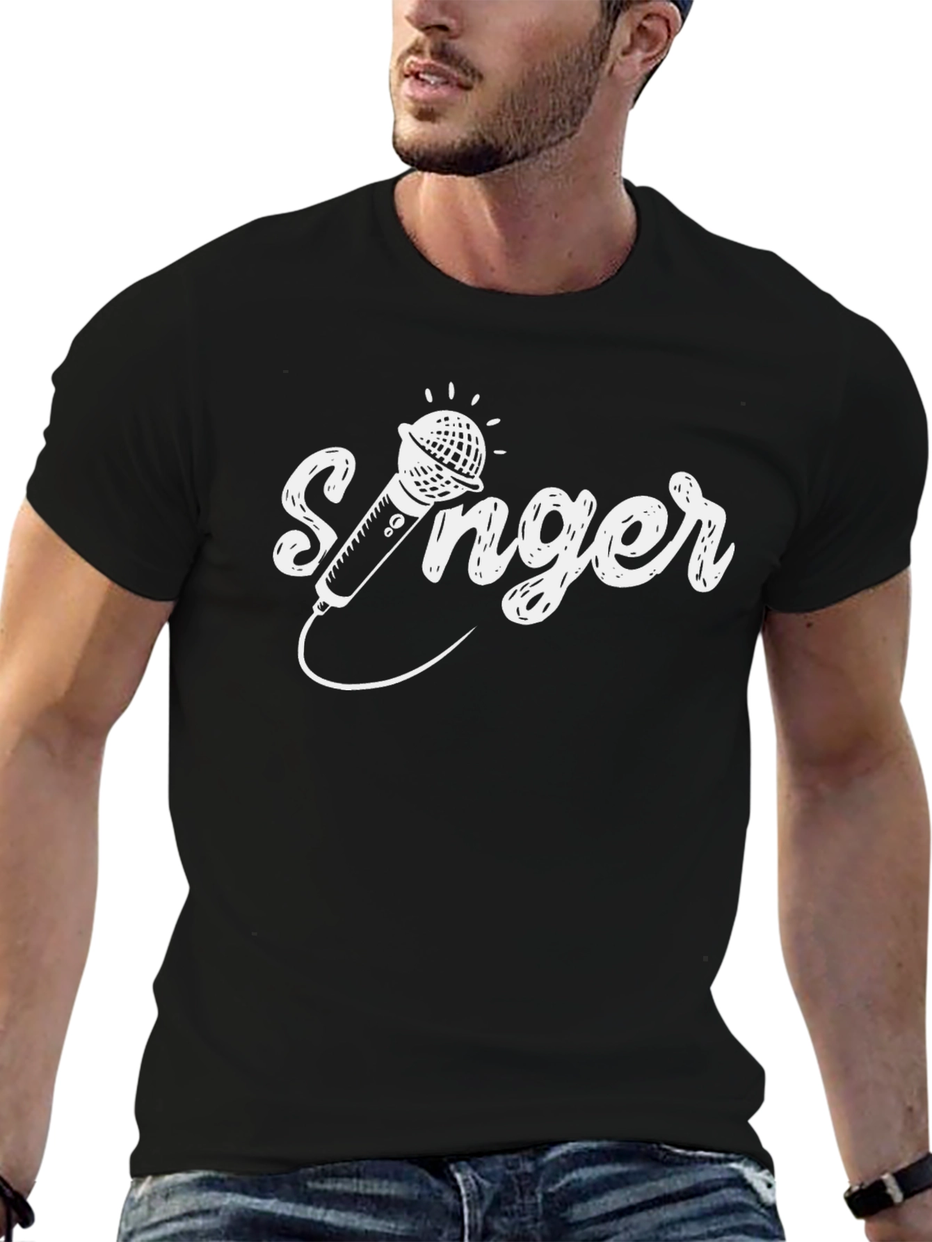 Singer Graphic Tee - Music Lovers T-Shirt
