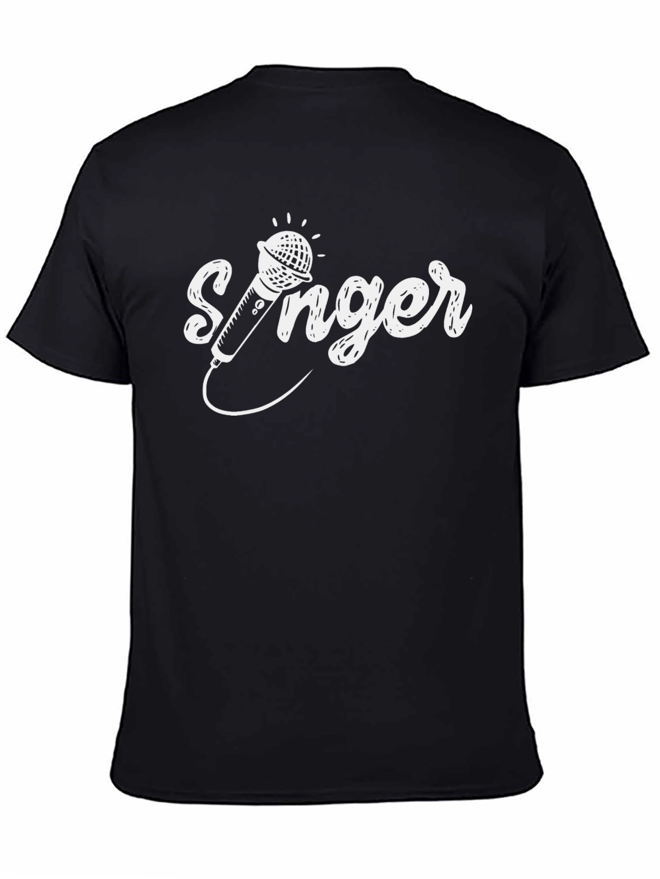 Singer Graphic Tee - Music Lovers T-Shirt