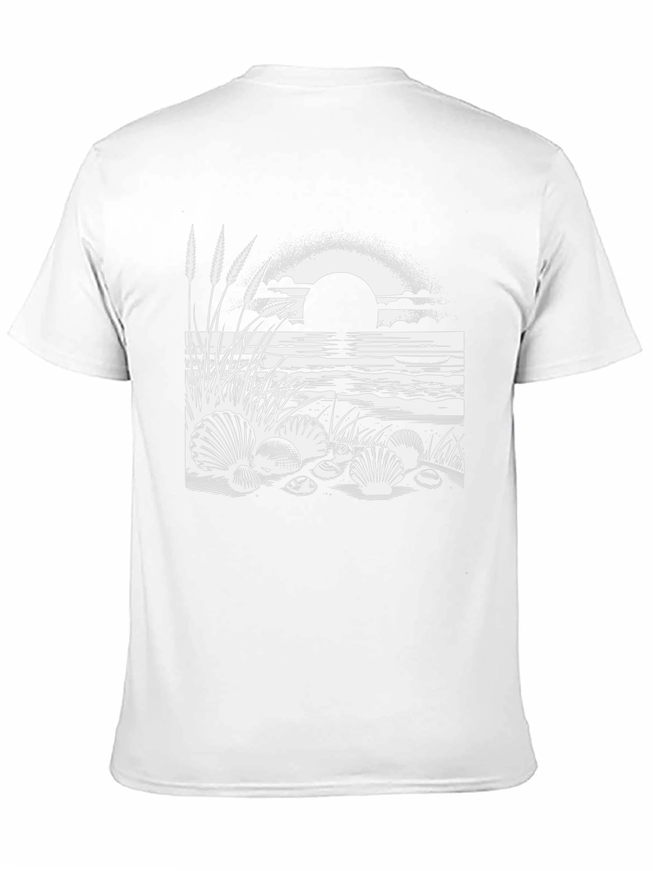 Seashell Sunset Graphic Tee