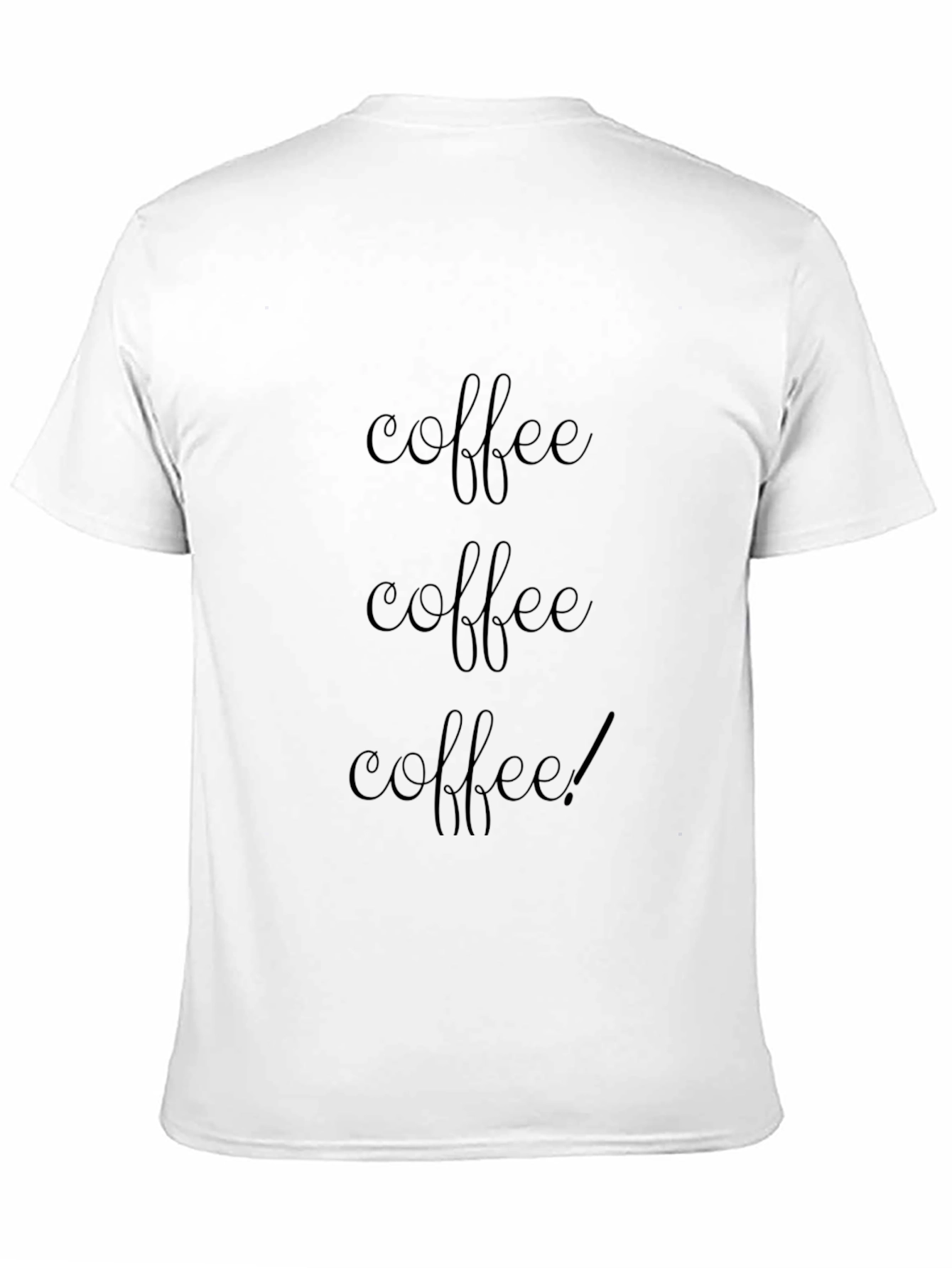 Coffee Lovers Black T-Shirt