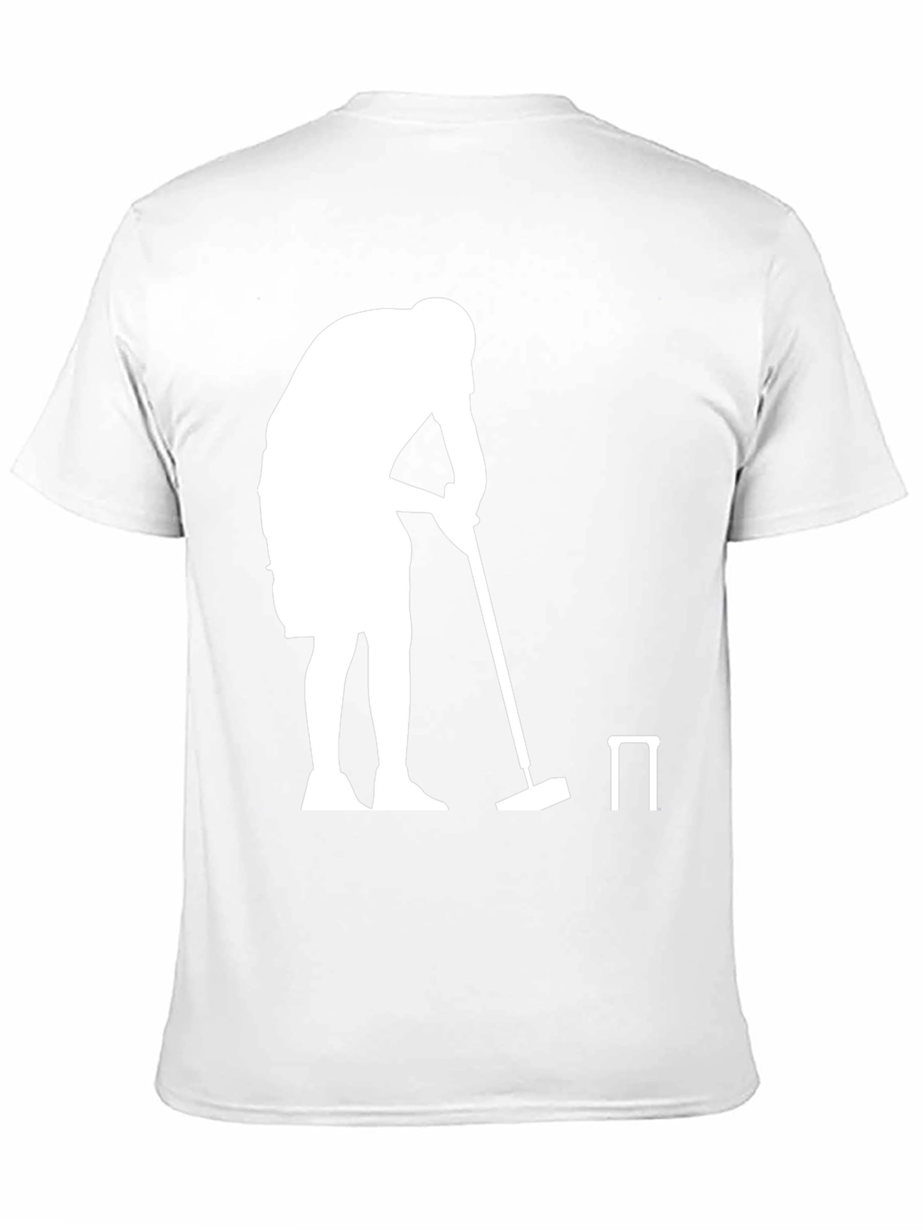 Croquet Player Graphic Tee - Black
