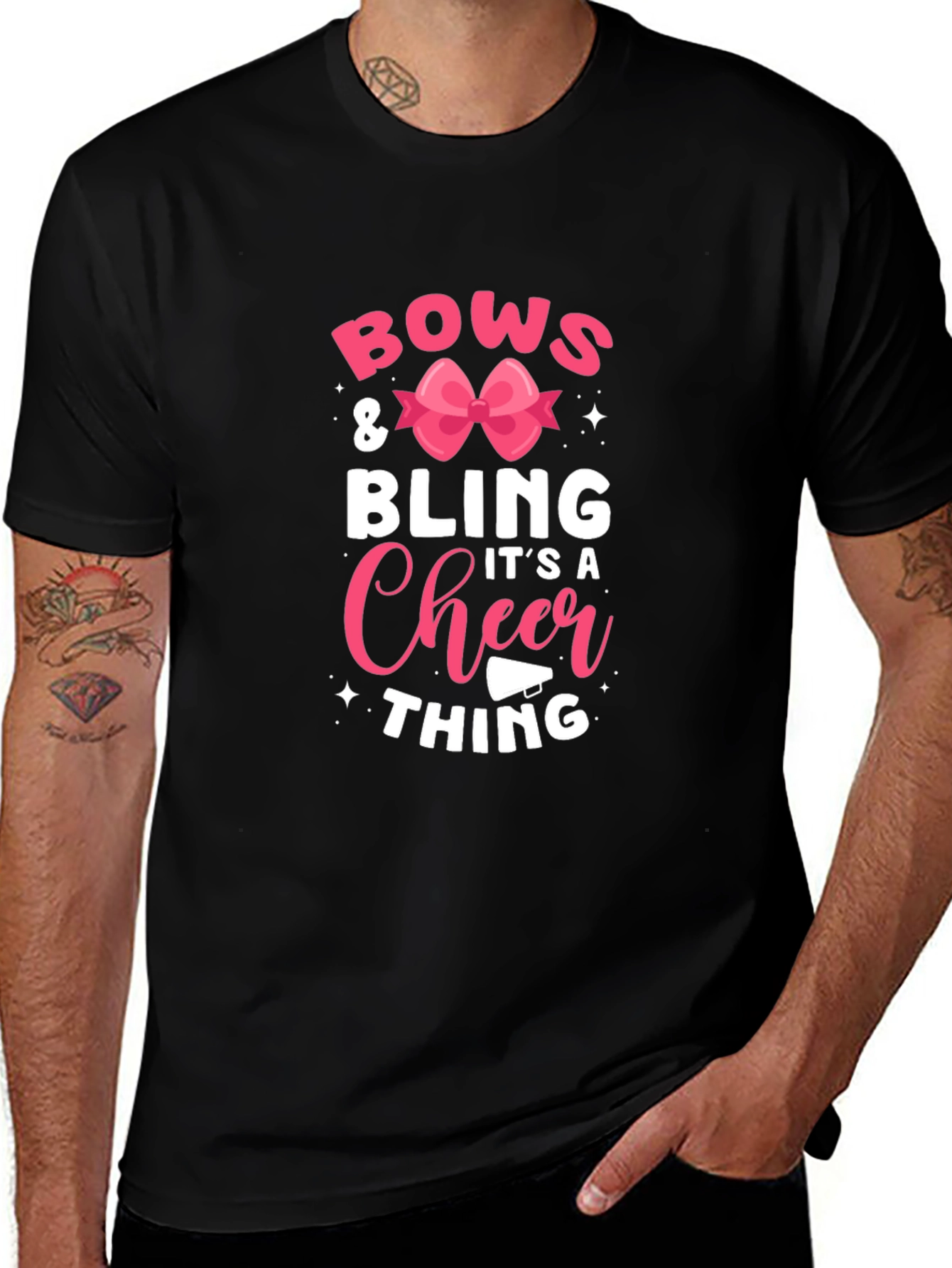 Bows & Bling Cheer T-Shirt