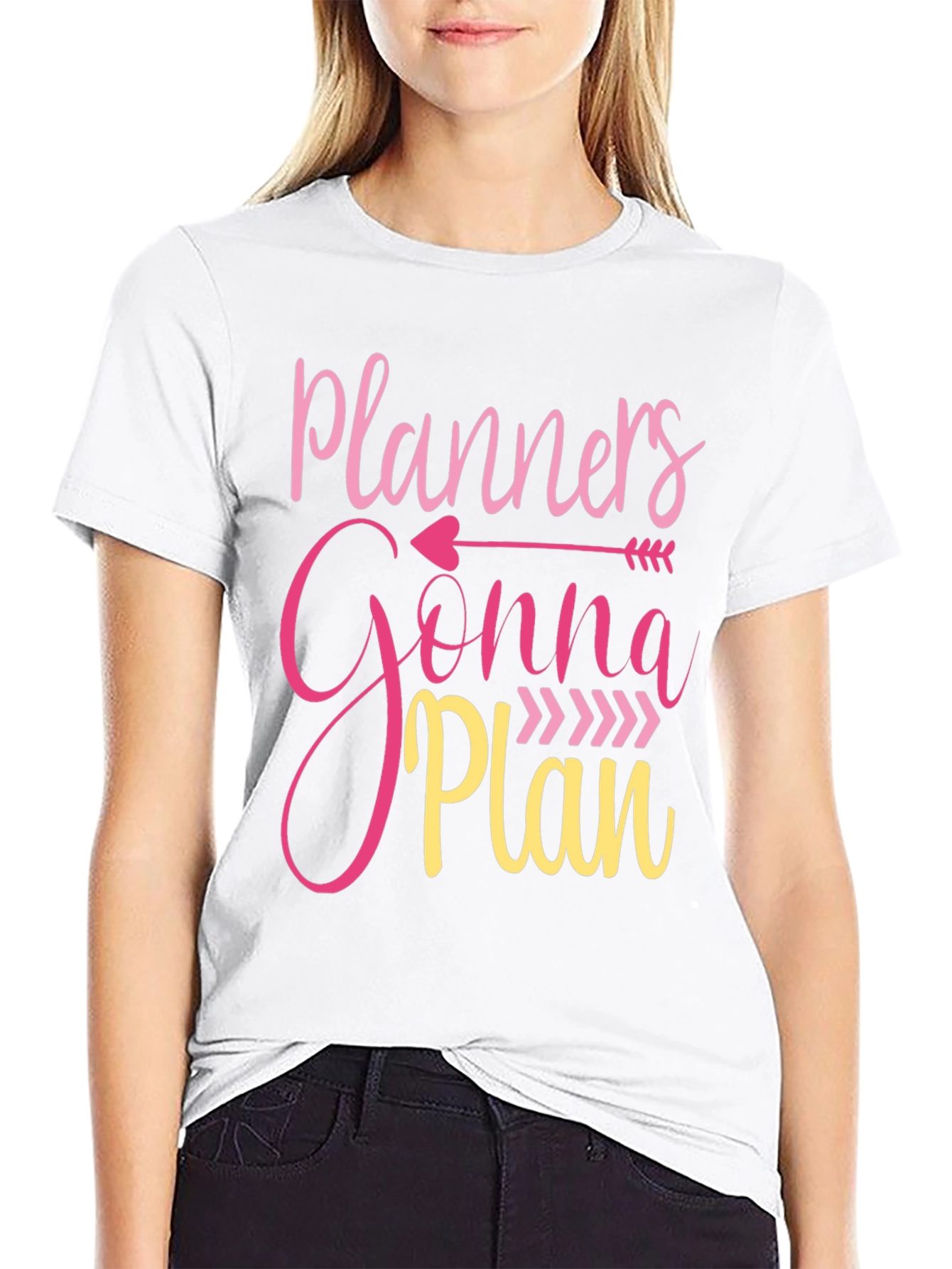 Planner Gonna Plan Graphic T-Shirt