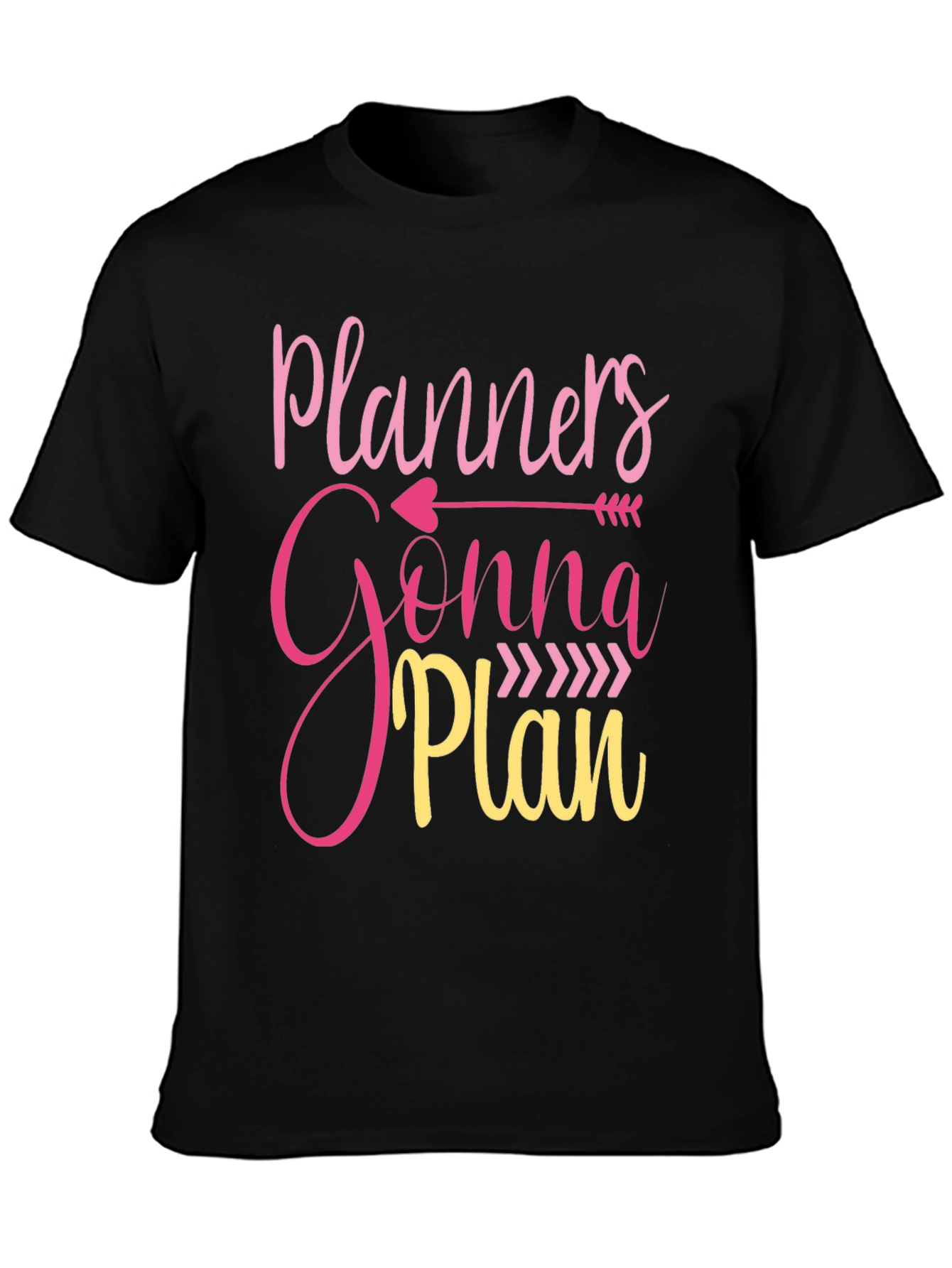Planner Gonna Plan Graphic T-Shirt