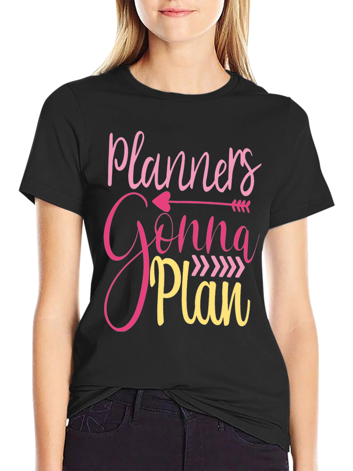 Planner Gonna Plan Graphic T-Shirt