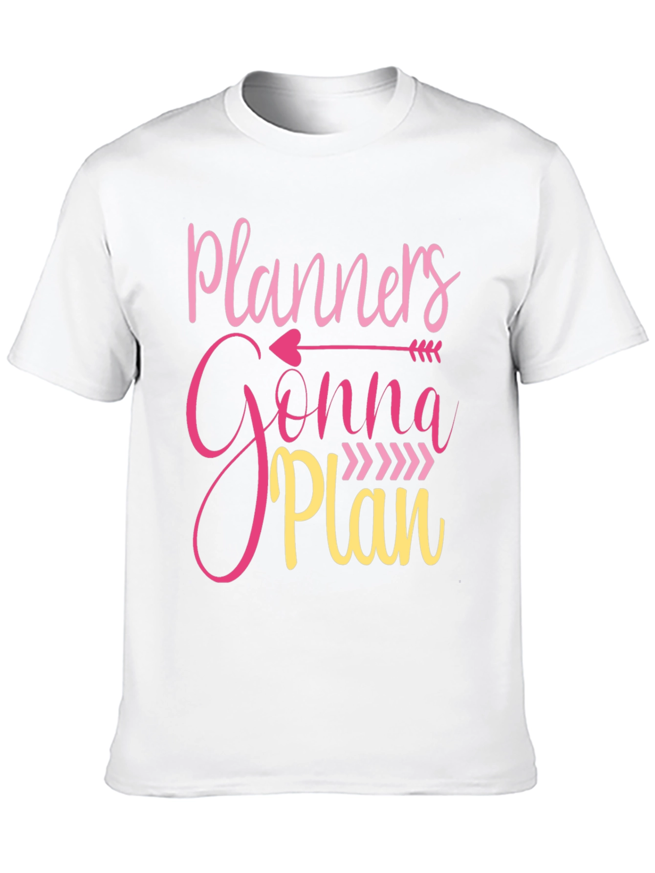 Planner Gonna Plan Graphic T-Shirt