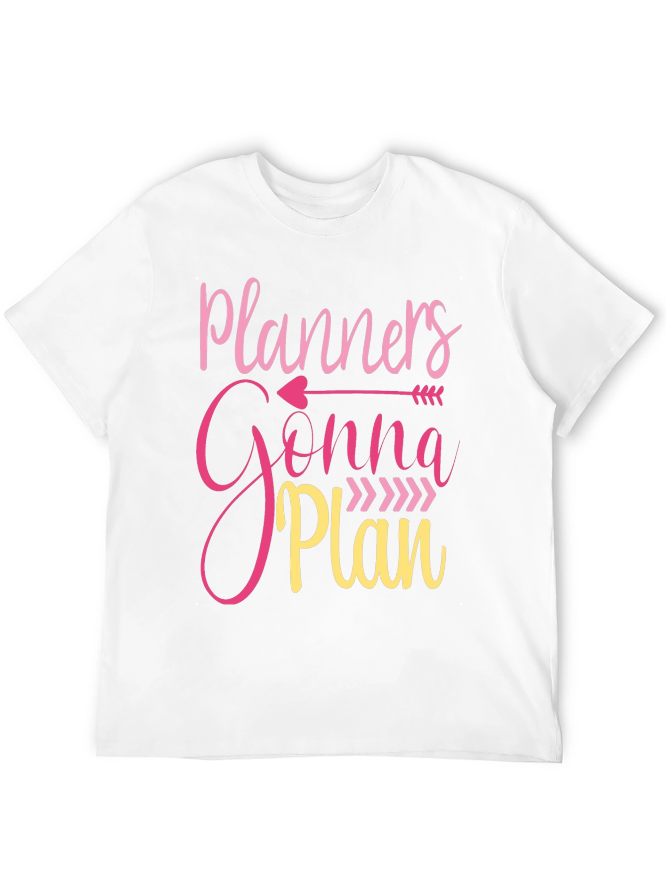 Planner Gonna Plan Graphic T-Shirt