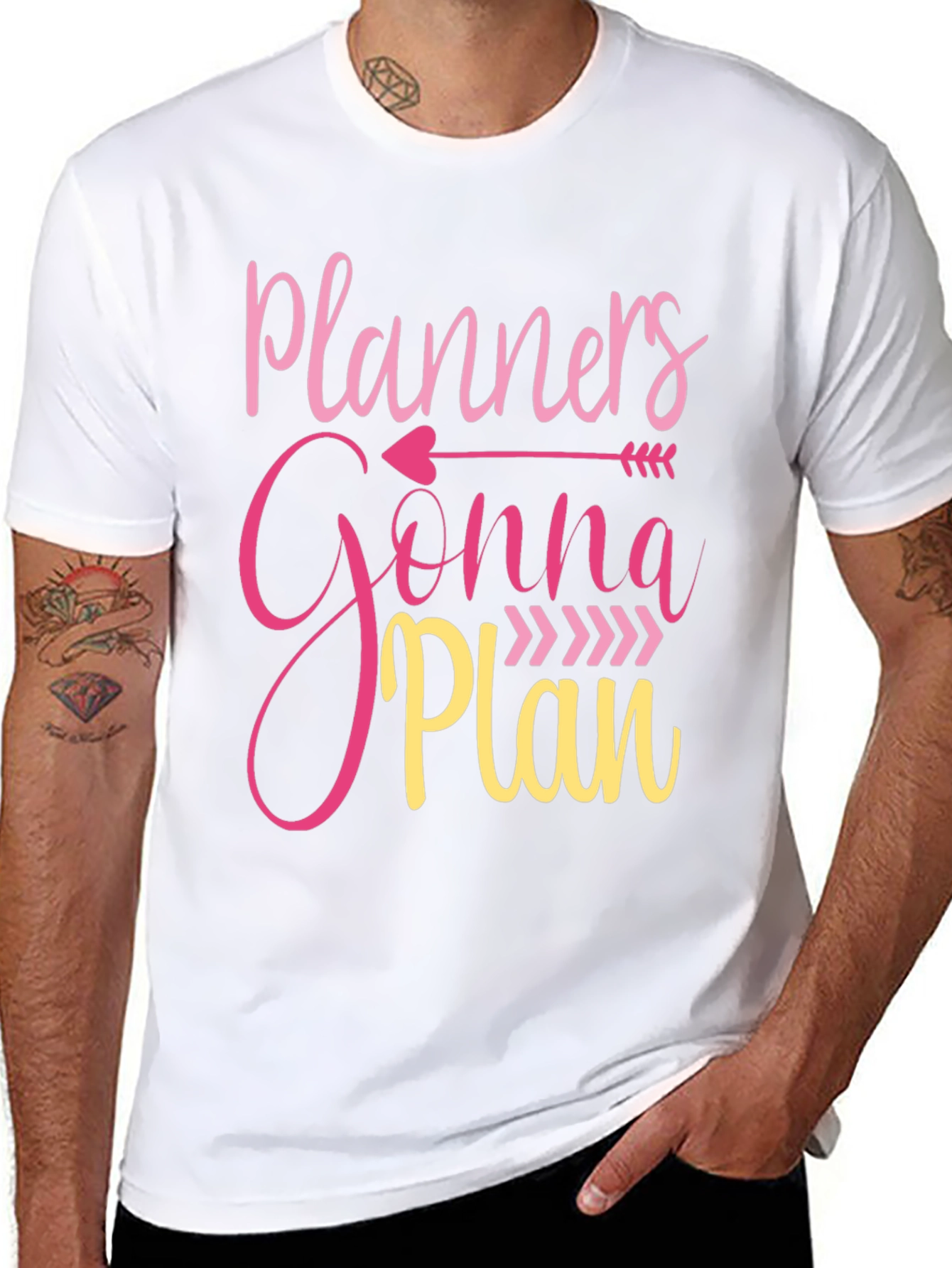 Planner Gonna Plan Graphic T-Shirt