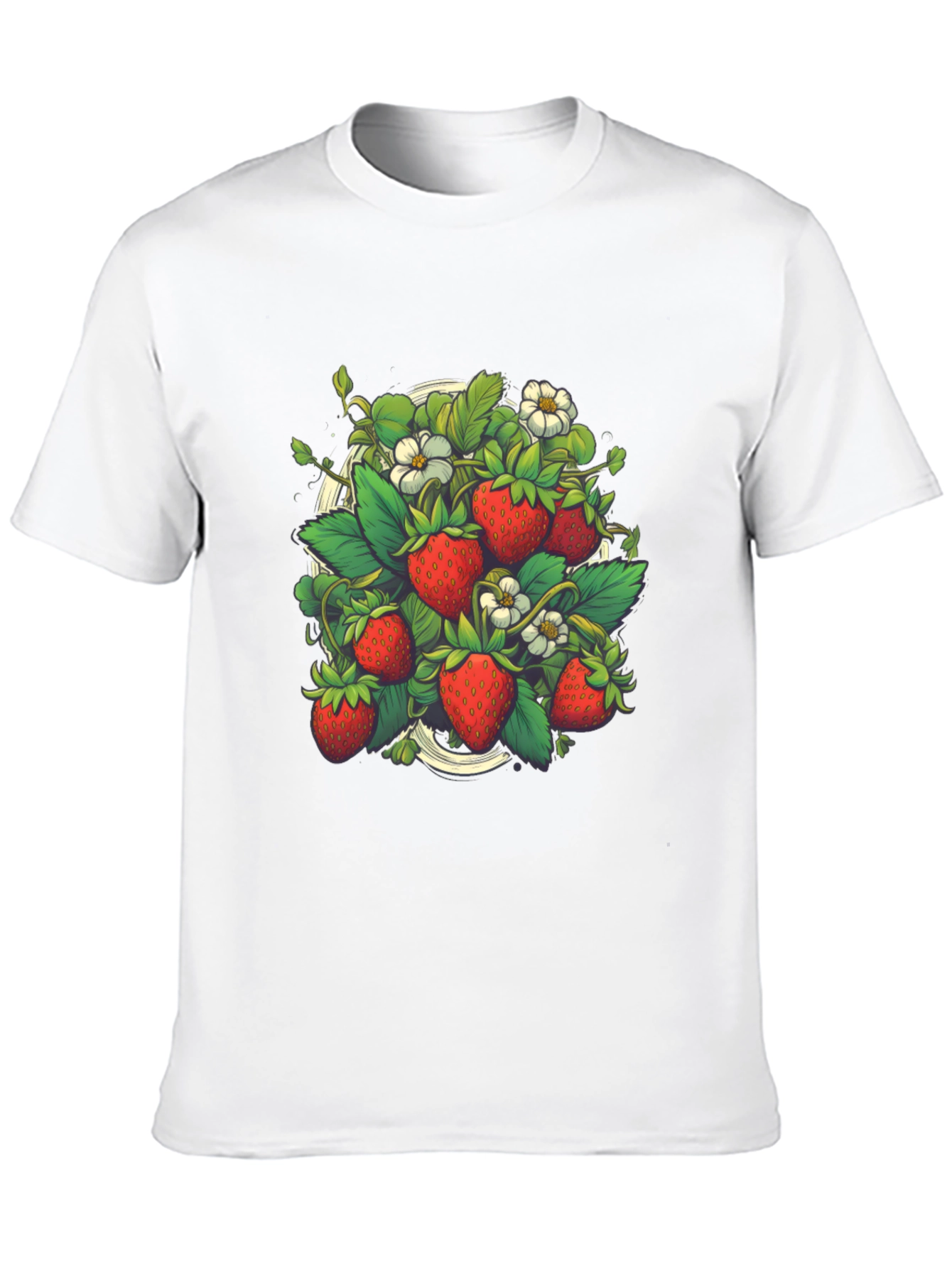 Strawberry Garden Graphic T-Shirt