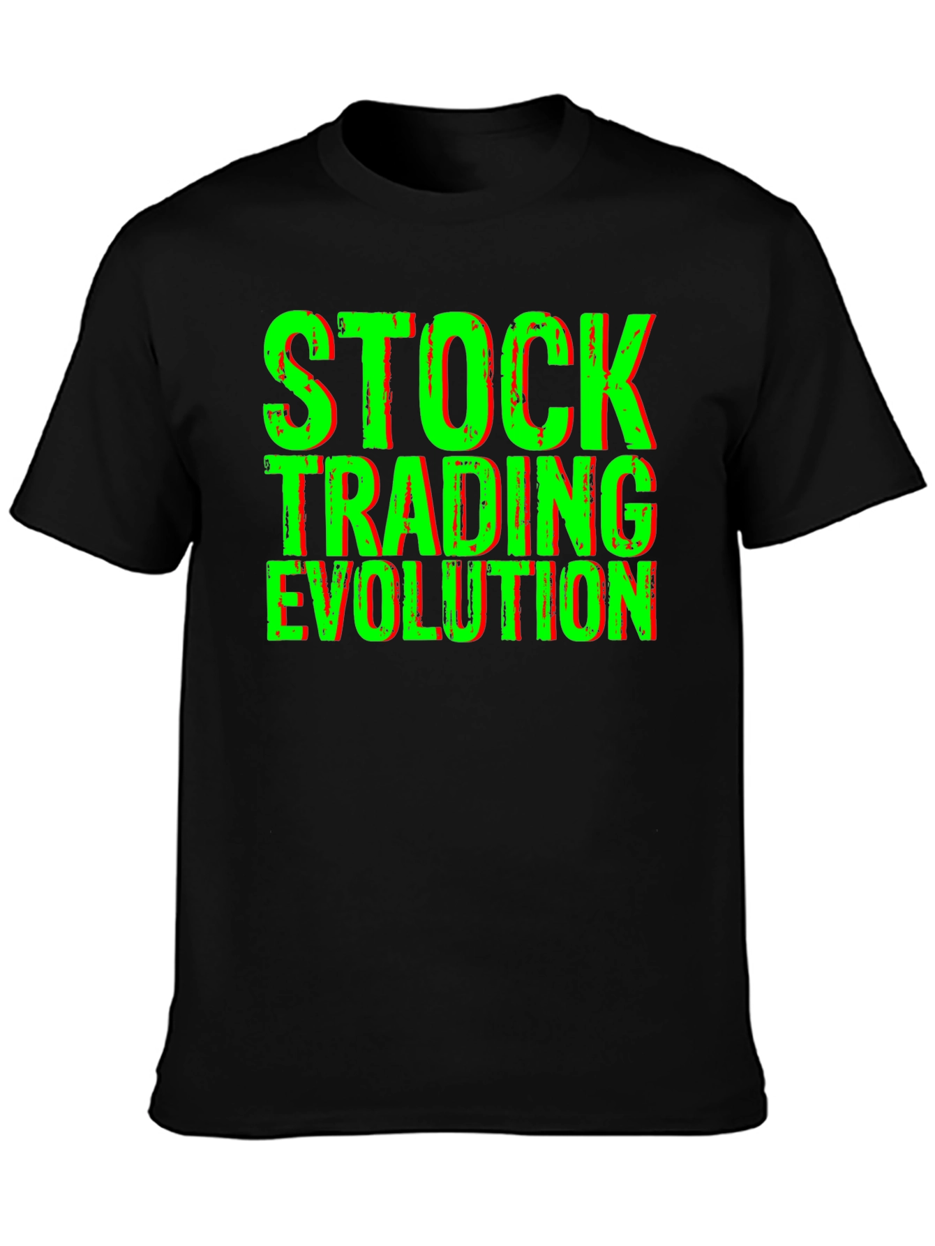 Stock Trading Evolution Graphic T-Shirt