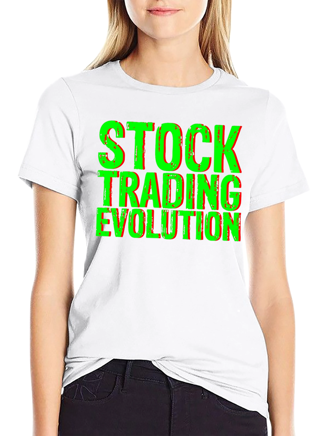 Stock Trading Evolution Graphic T-Shirt