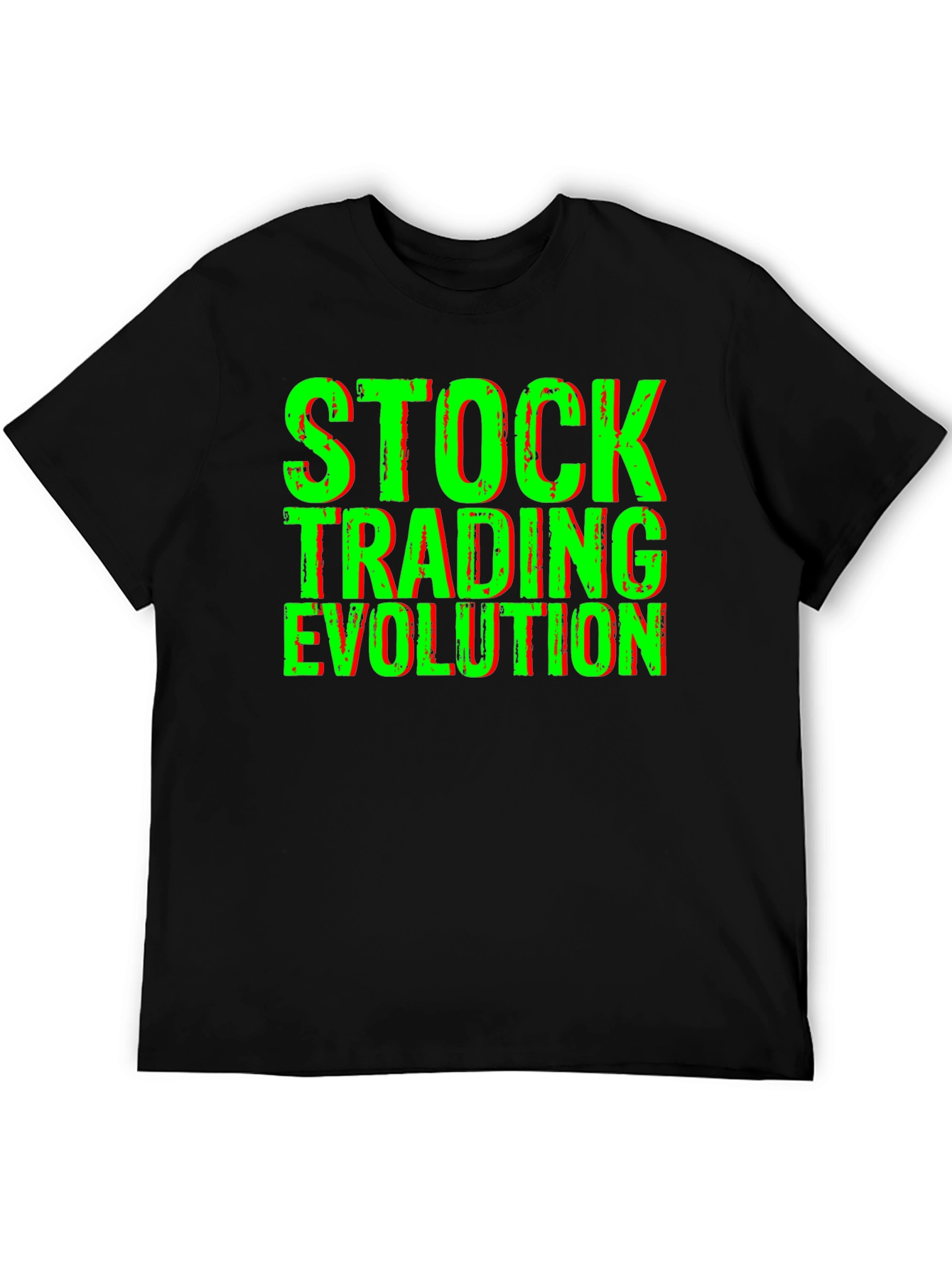 Stock Trading Evolution Graphic T-Shirt