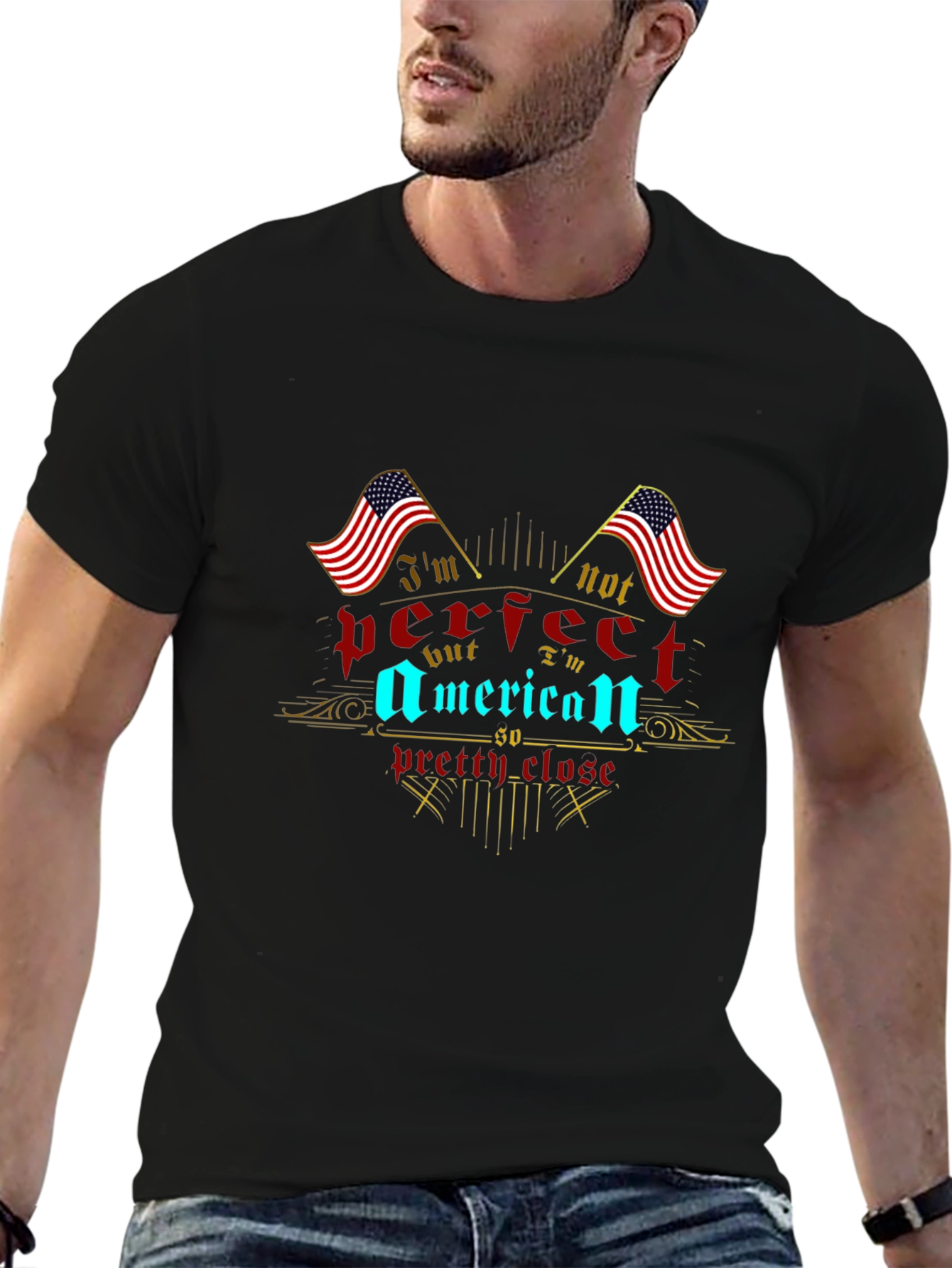 American Patriot T-Shirt - Imperfectly Patriotic