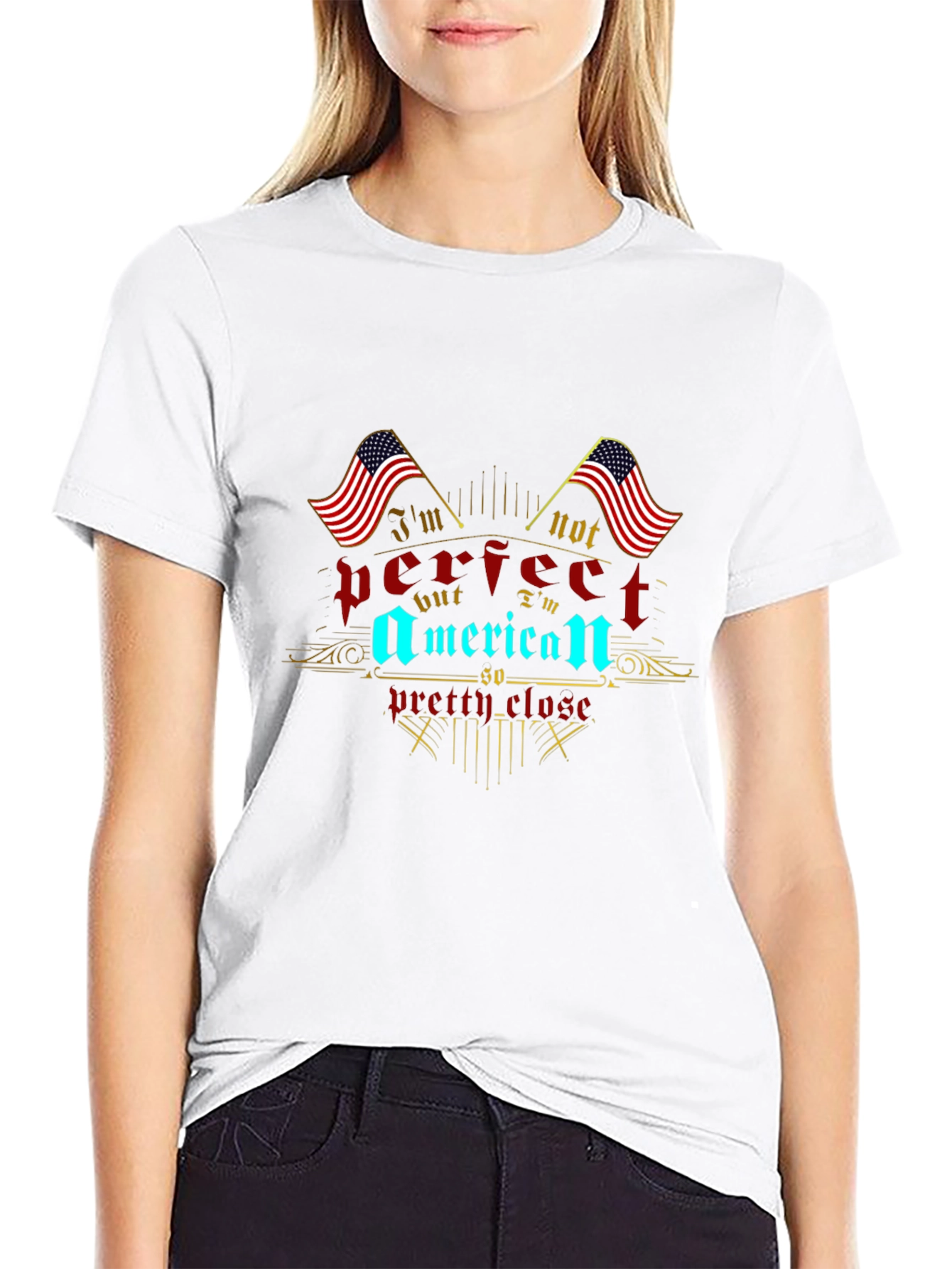 American Patriot T-Shirt - Imperfectly Patriotic