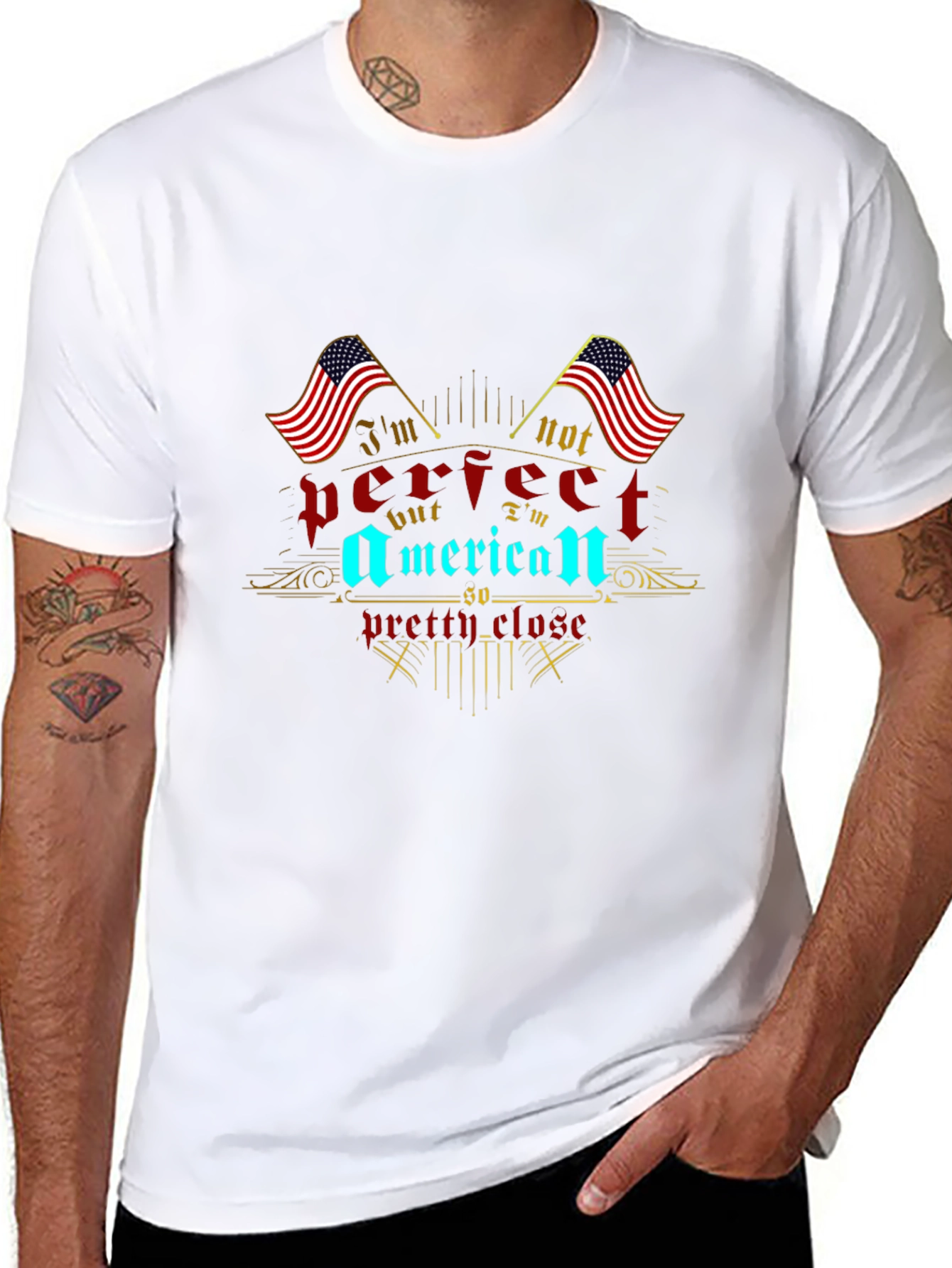 American Patriot T-Shirt - Imperfectly Patriotic