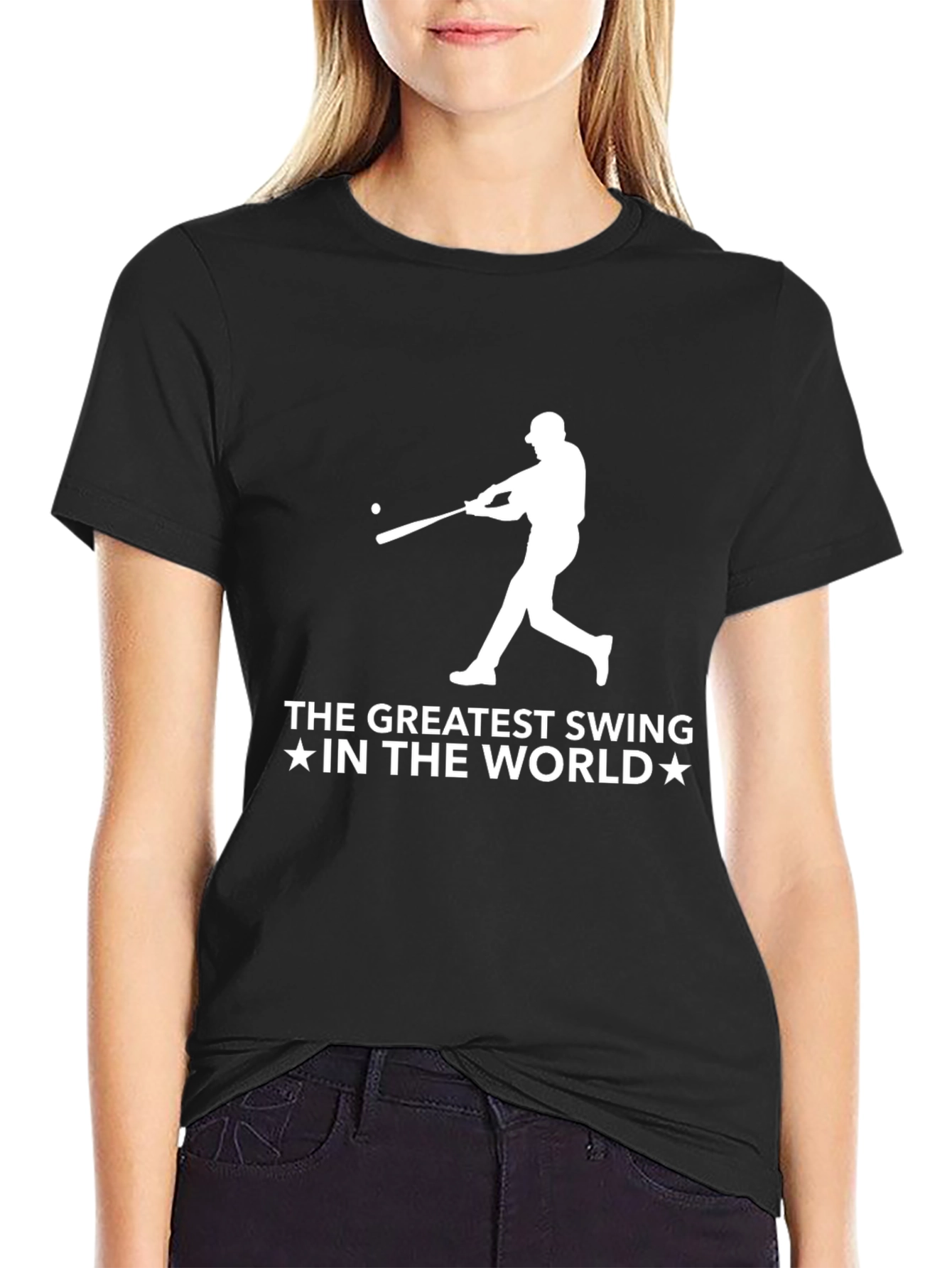 Baseball Swing Graphic T-Shirt