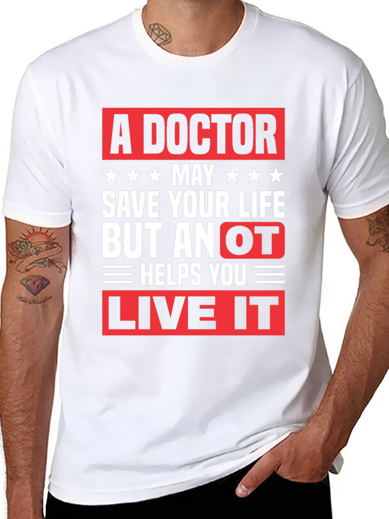 Doctor Save Life OT Live It T-Shirt