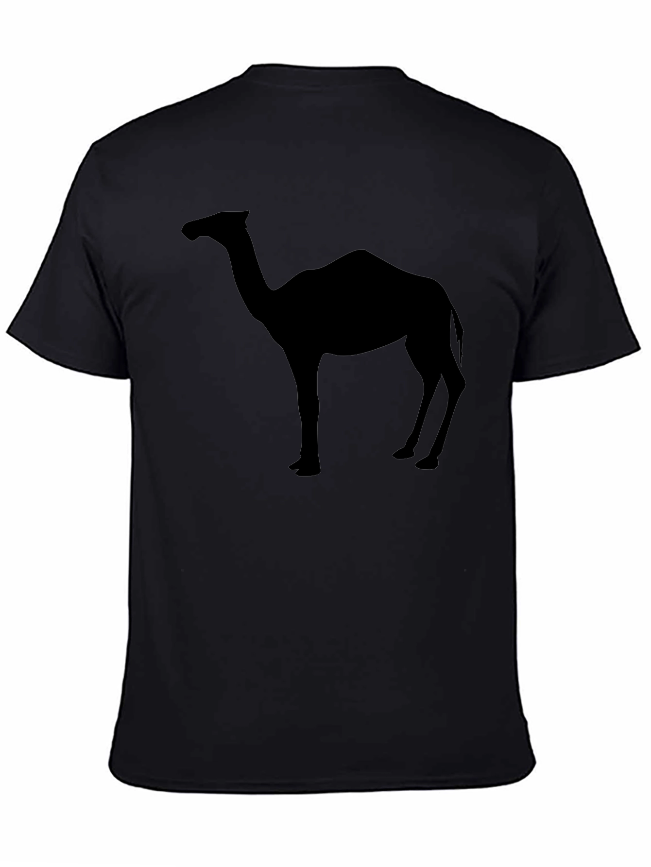 Camel Silhouette Black T-Shirt