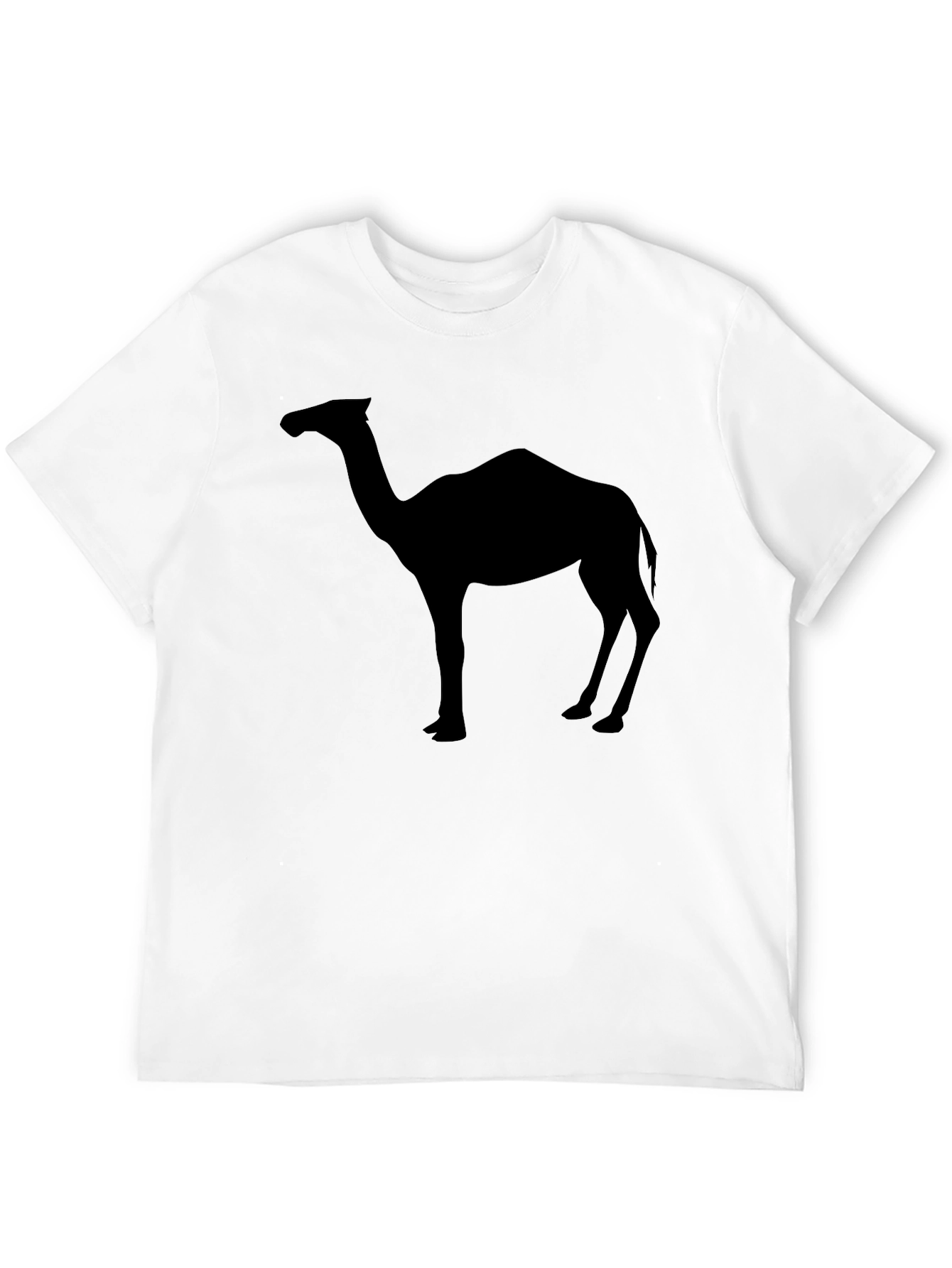 Camel Silhouette Black T-Shirt