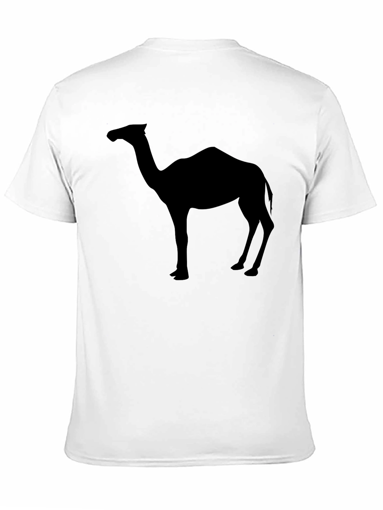 Camel Silhouette Black T-Shirt