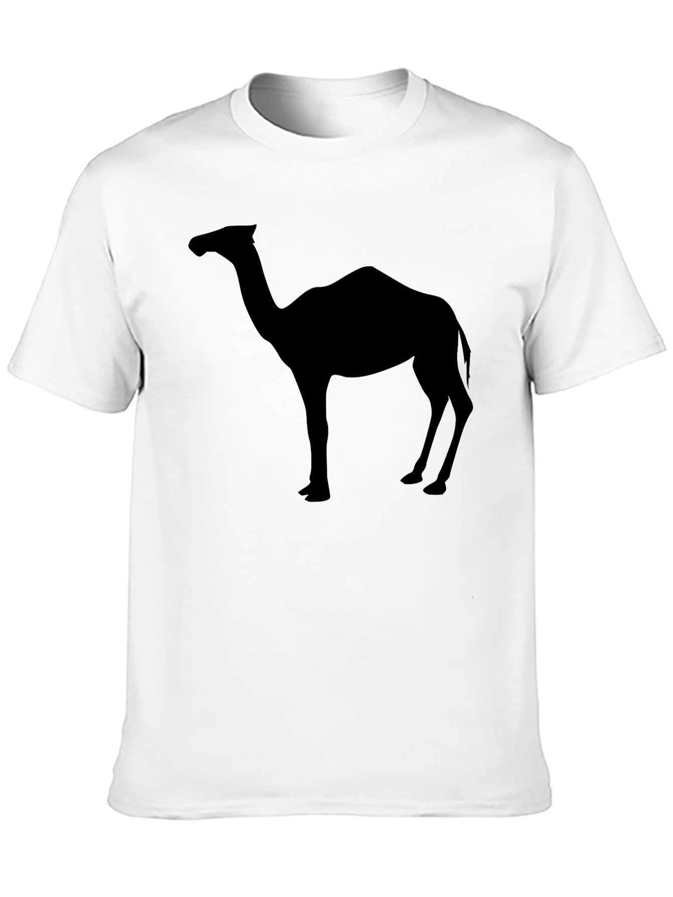 Camel Silhouette Black T-Shirt